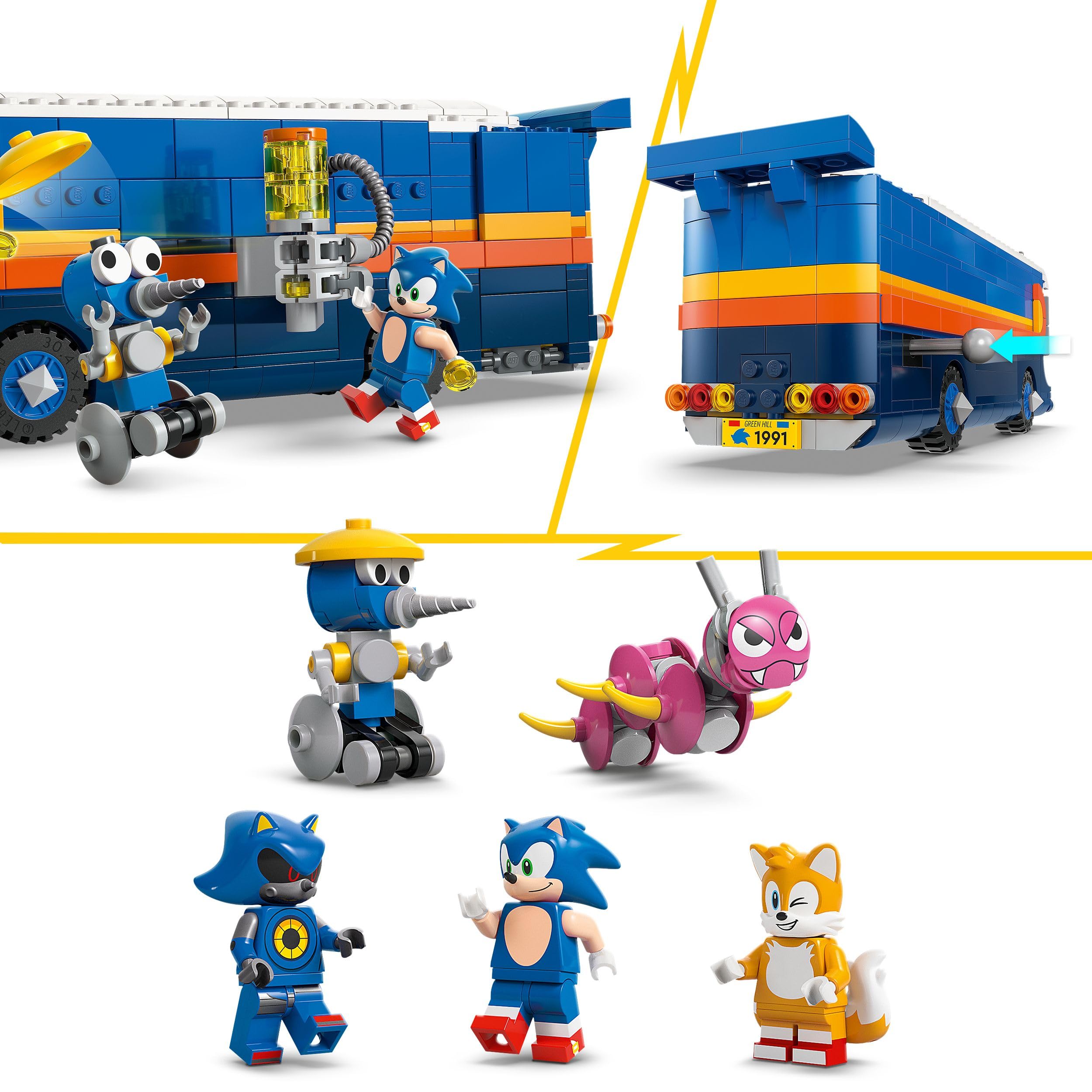 LEGO Sonic the Hedgehog Team Sonic Command Truck Toy - Building Set for Ages 8+ 8