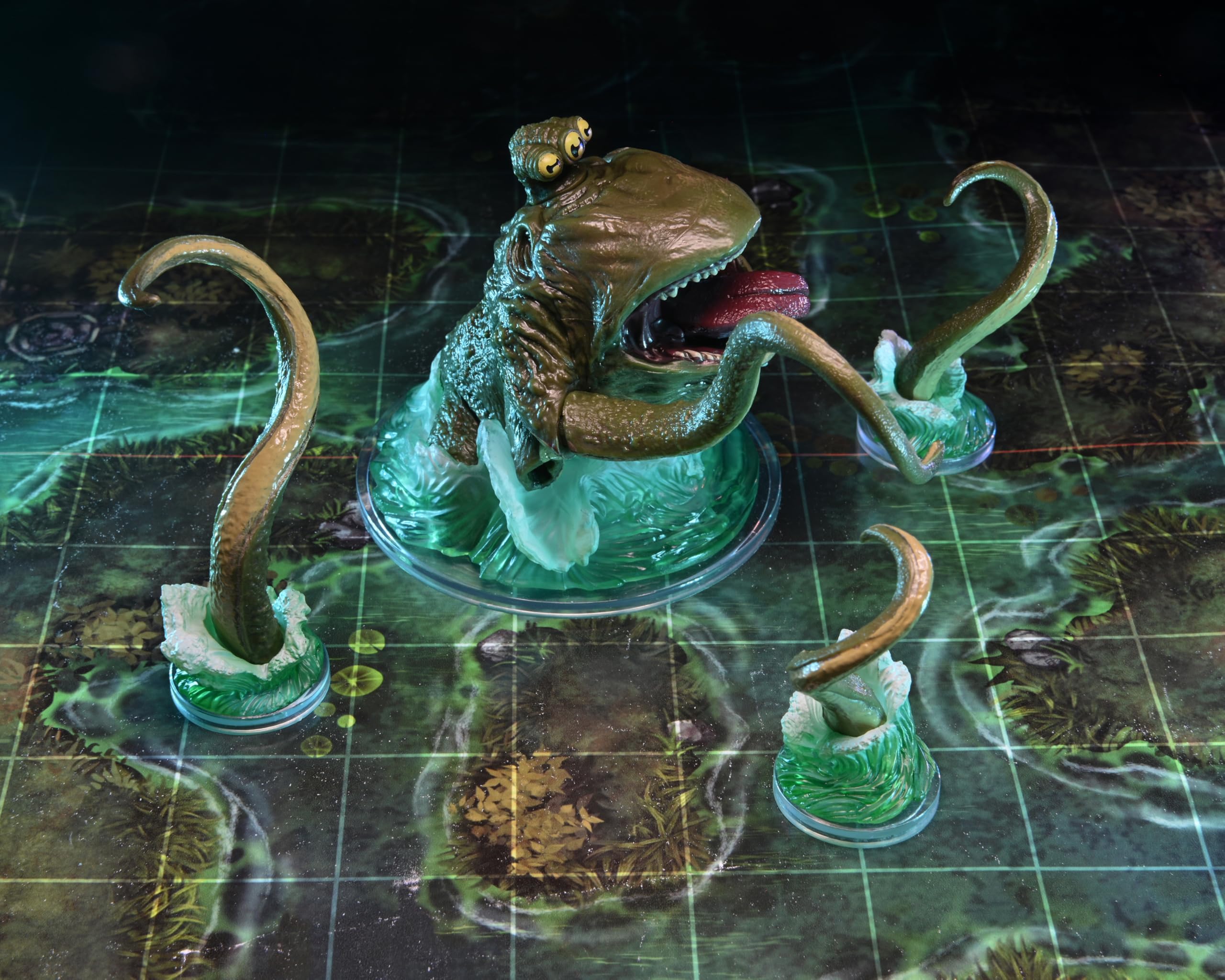 Dungeons & Dragons: Nightmare of the Frogmire Coven - Maps & Monsters Expansion for WizKids Miniatures 7