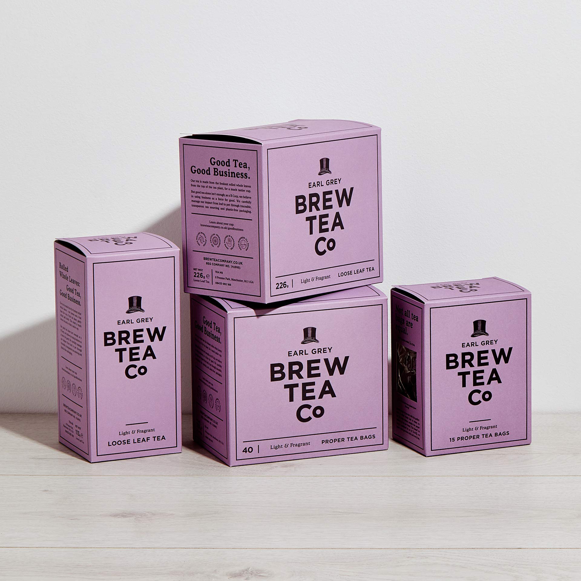 Brew Tea Co - Earl Grey Loose Leaf Tea (226g) 3