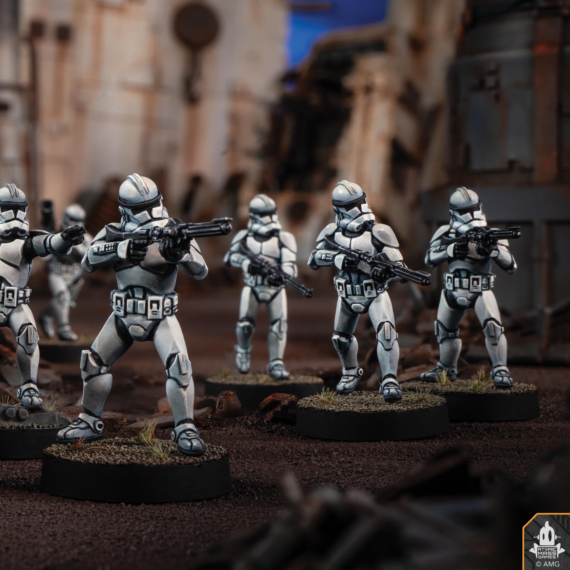 Asmodee Star Wars: Legion Clone Trooper Marksmen Miniatures Expansion 5