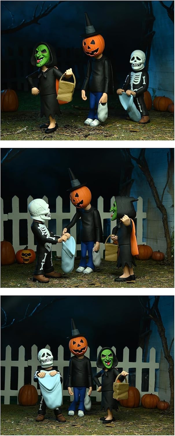 NECA Toony Terrors Halloween III: Season of the Witch - Trick-or-Treaters Action Figure 3-Pack (04485) 5
