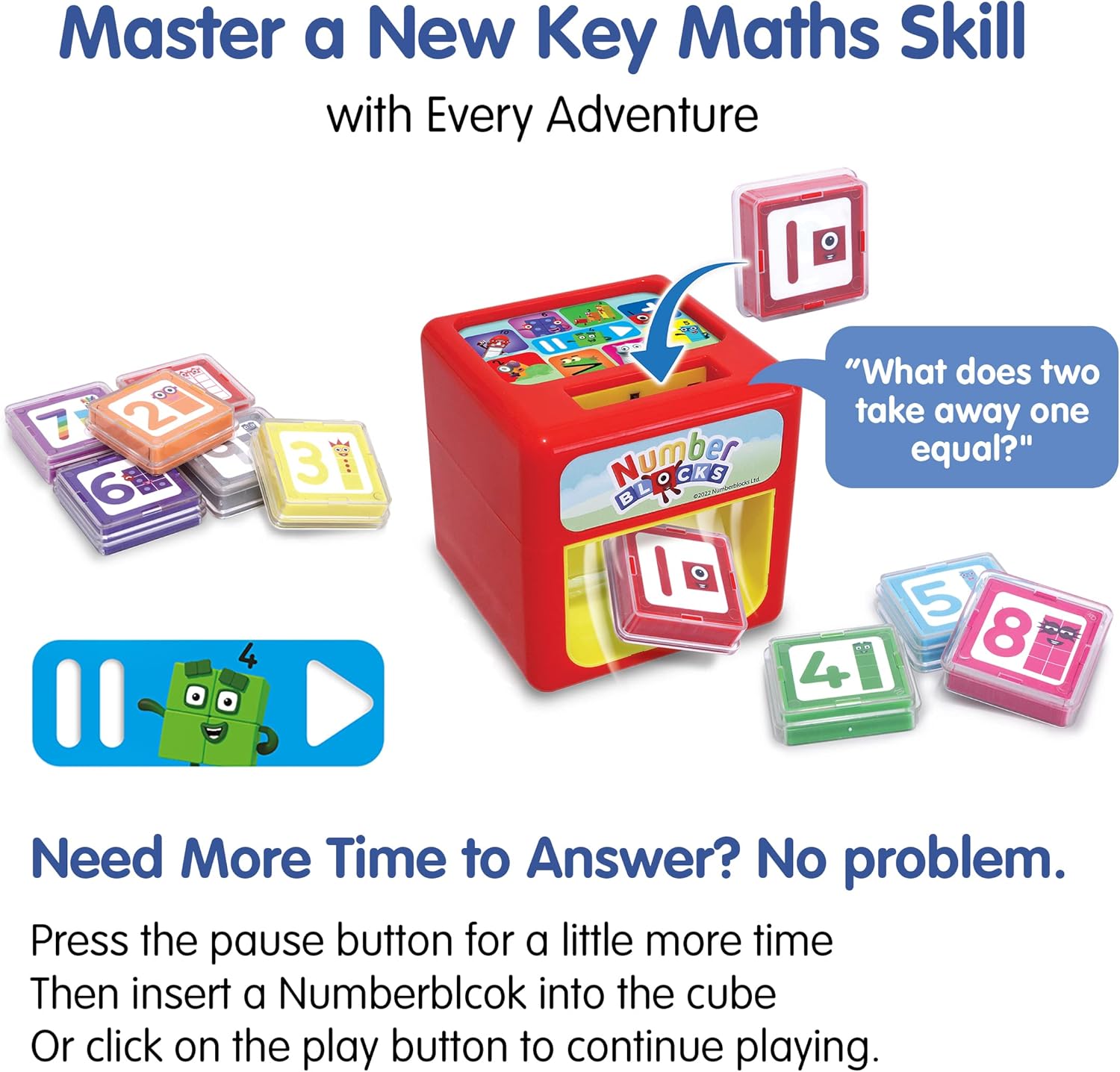 Numberblocks AN10 Toy - Learn Counting, Addition & Subtraction for Ages 3+ 10