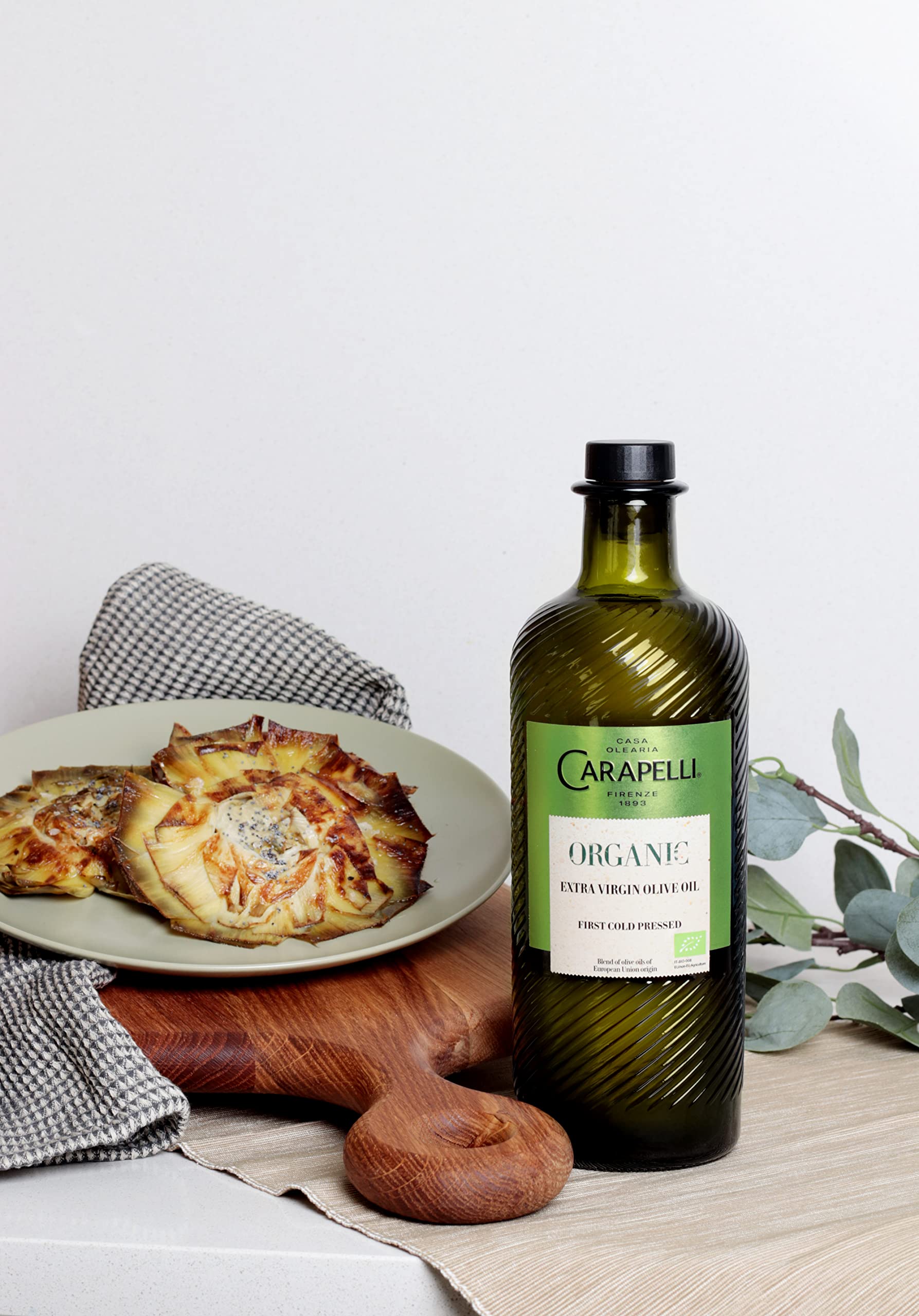 Carapelli Organic Extra Virgin Olive Oil, 500ml Glass Bottle 5