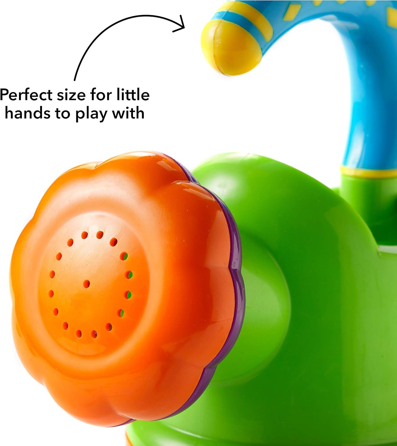 Nuby Fun Watering Can Bath Toy - Sensory Development for Babies 6M+ 8