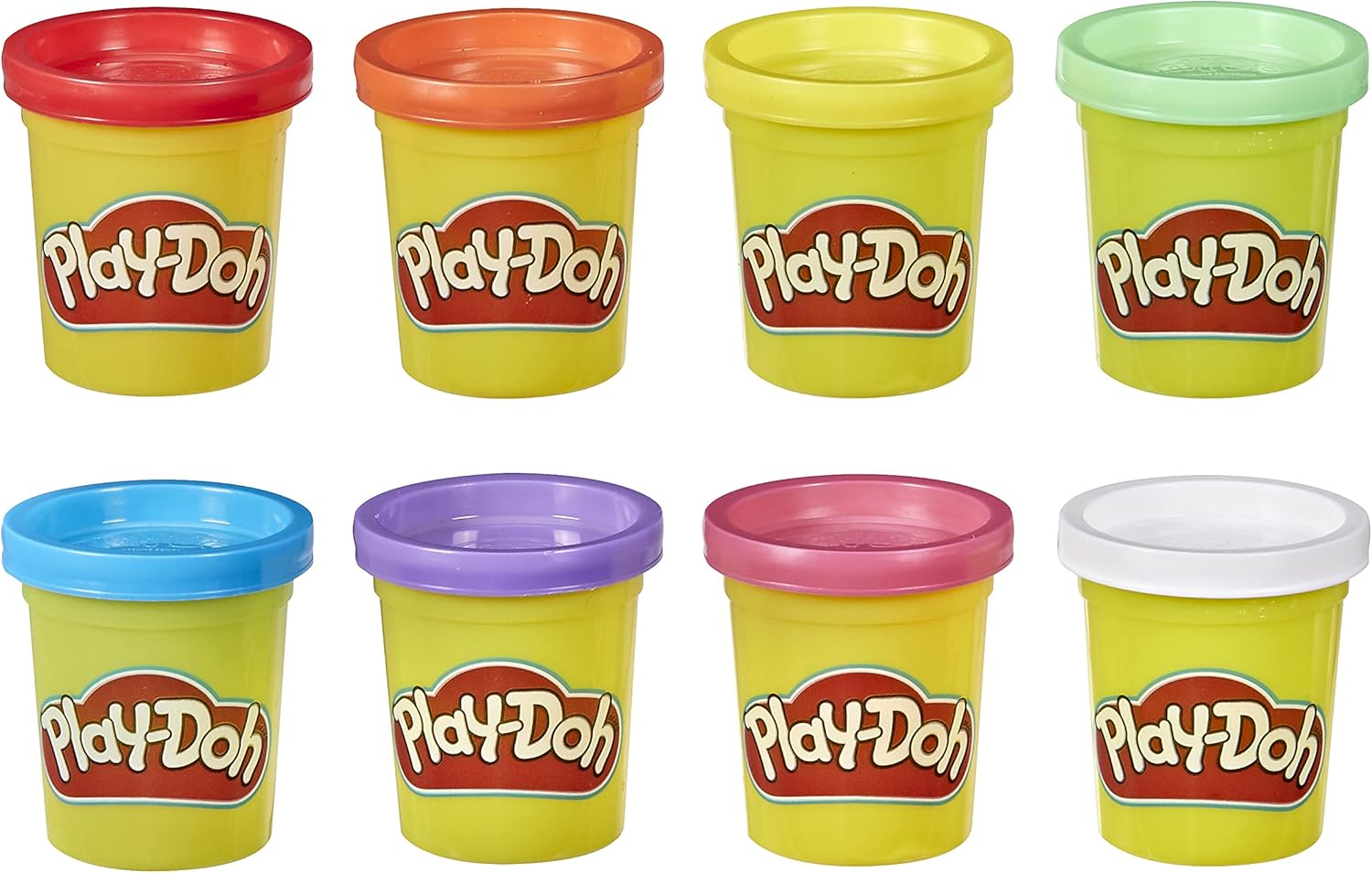 Play-Doh 8-Pack Rainbow Non-Toxic Modeling Compound with 8 Colors 7