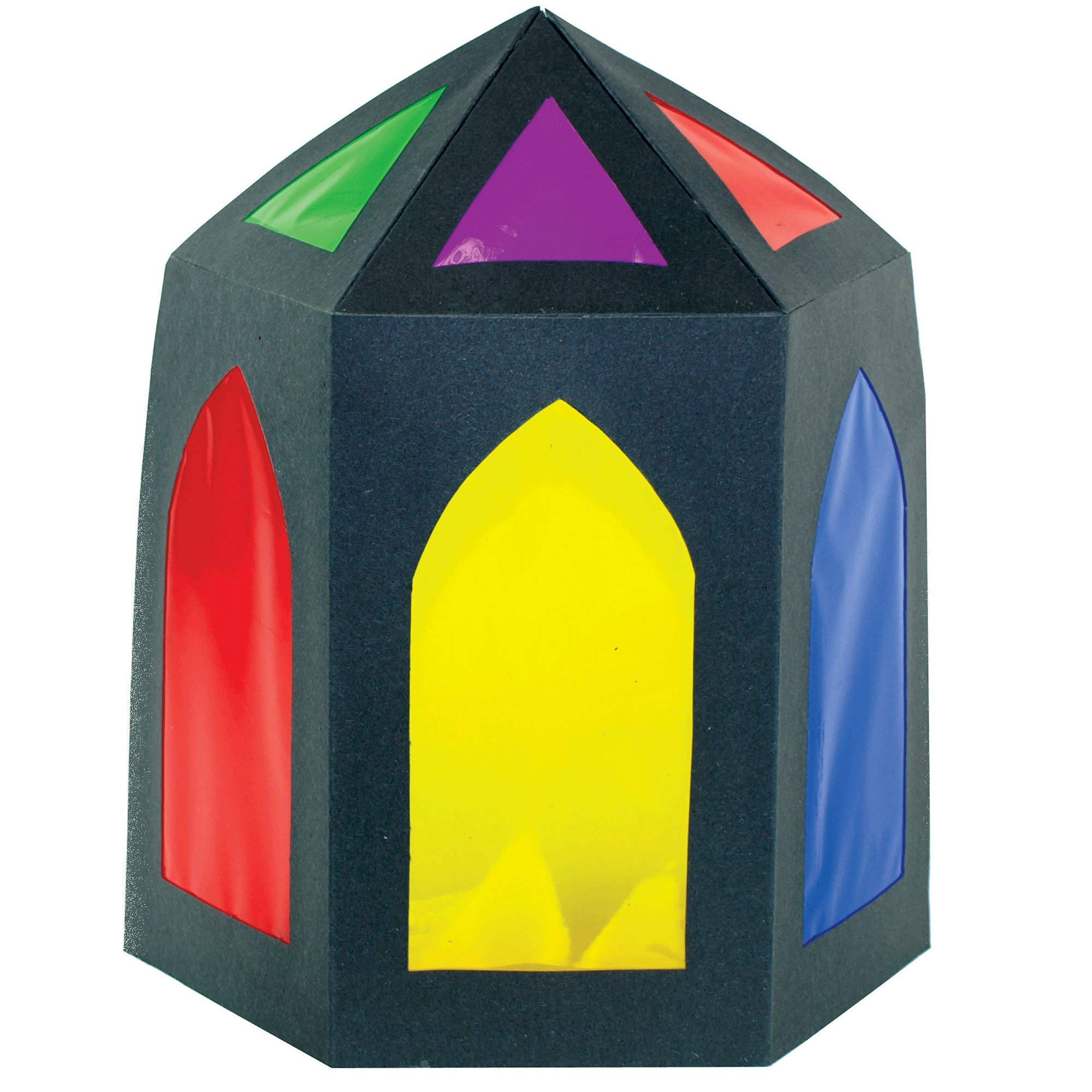 Baker Ross EX541 Cellophane Film Rolls - 6 Pack, Assorted Colours | 4.5m x 50cm 2
