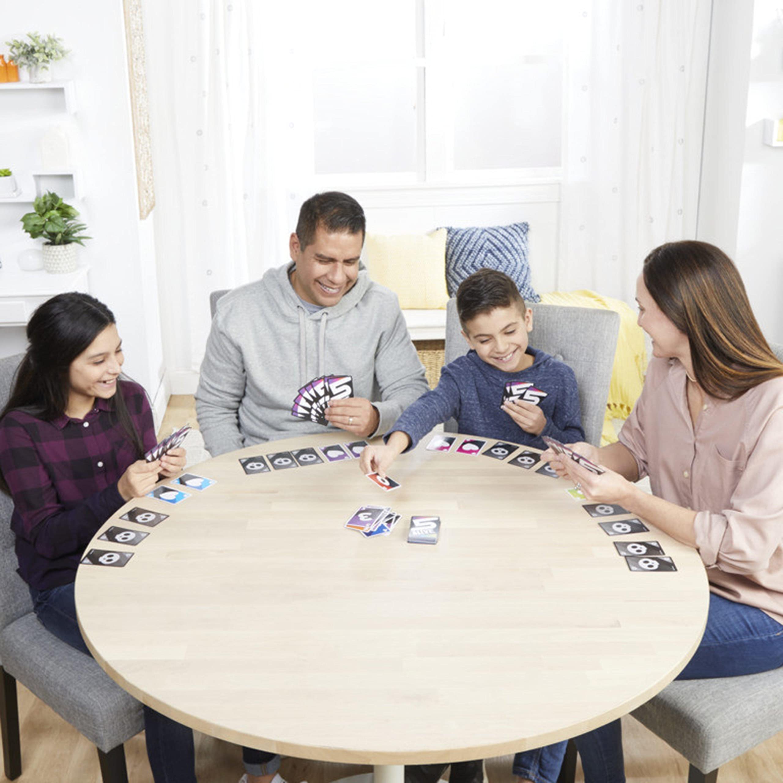 Hasbro Gaming 5 Alive Card Game for Kids & Families - Fast-Paced Fun for 2 to 6 Players 4