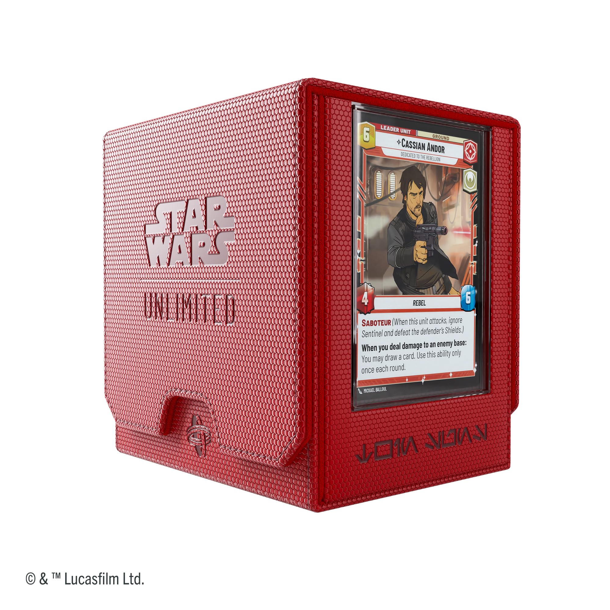 Gamegenic Star Wars: Unlimited Twin Suns Deck Pod - Red 5
