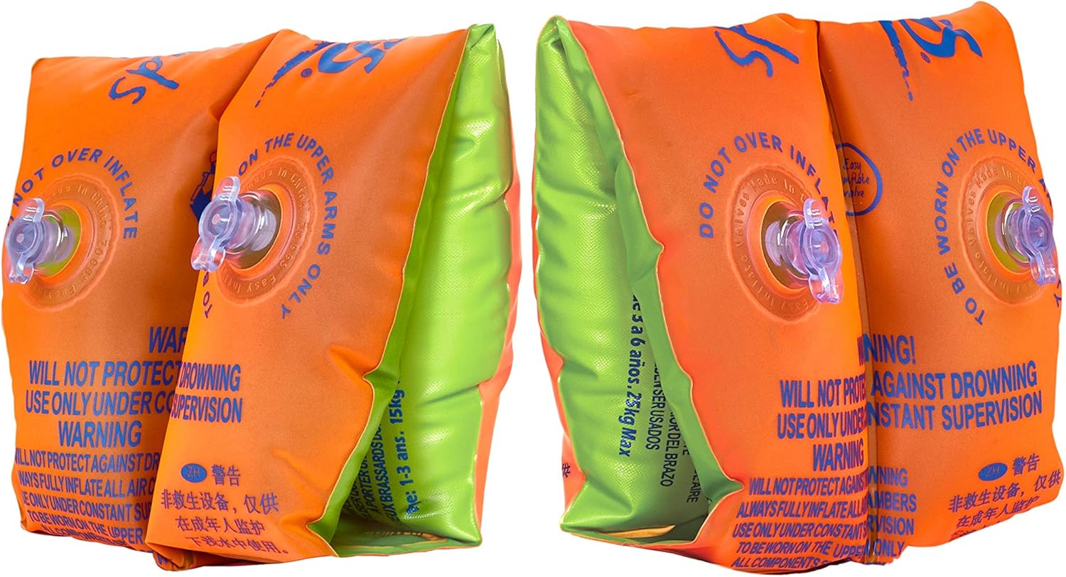 Zoggs Swimming Armbands - Float Bands for Kids Ages 0-12 with Adjustable Buoyancy 4