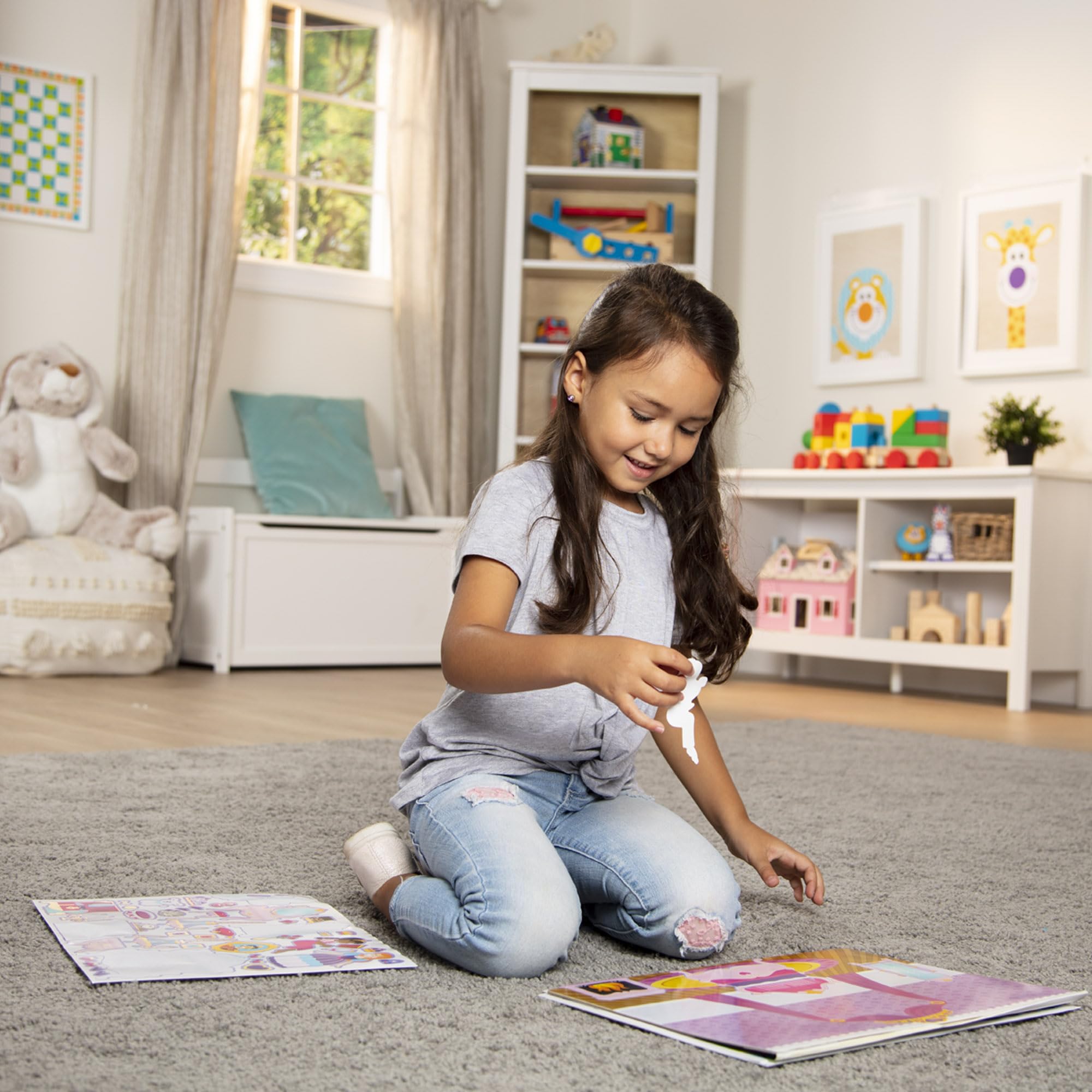 Melissa & Doug Princess Castle Reusable Sticker Pad 9