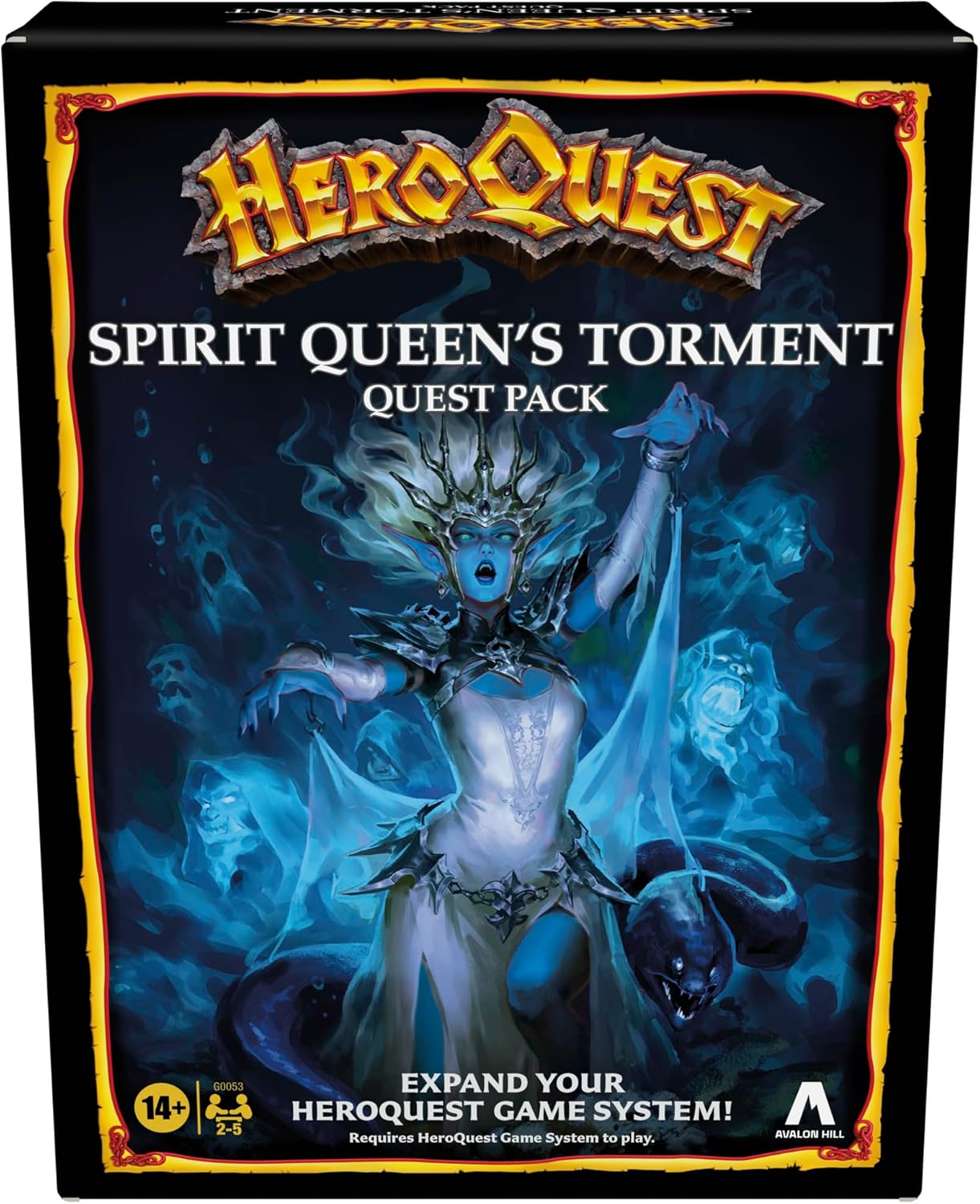Avalon Hill HeroQuest Spirit Queen's Torment Quest Pack – Expansion for HeroQuest Game