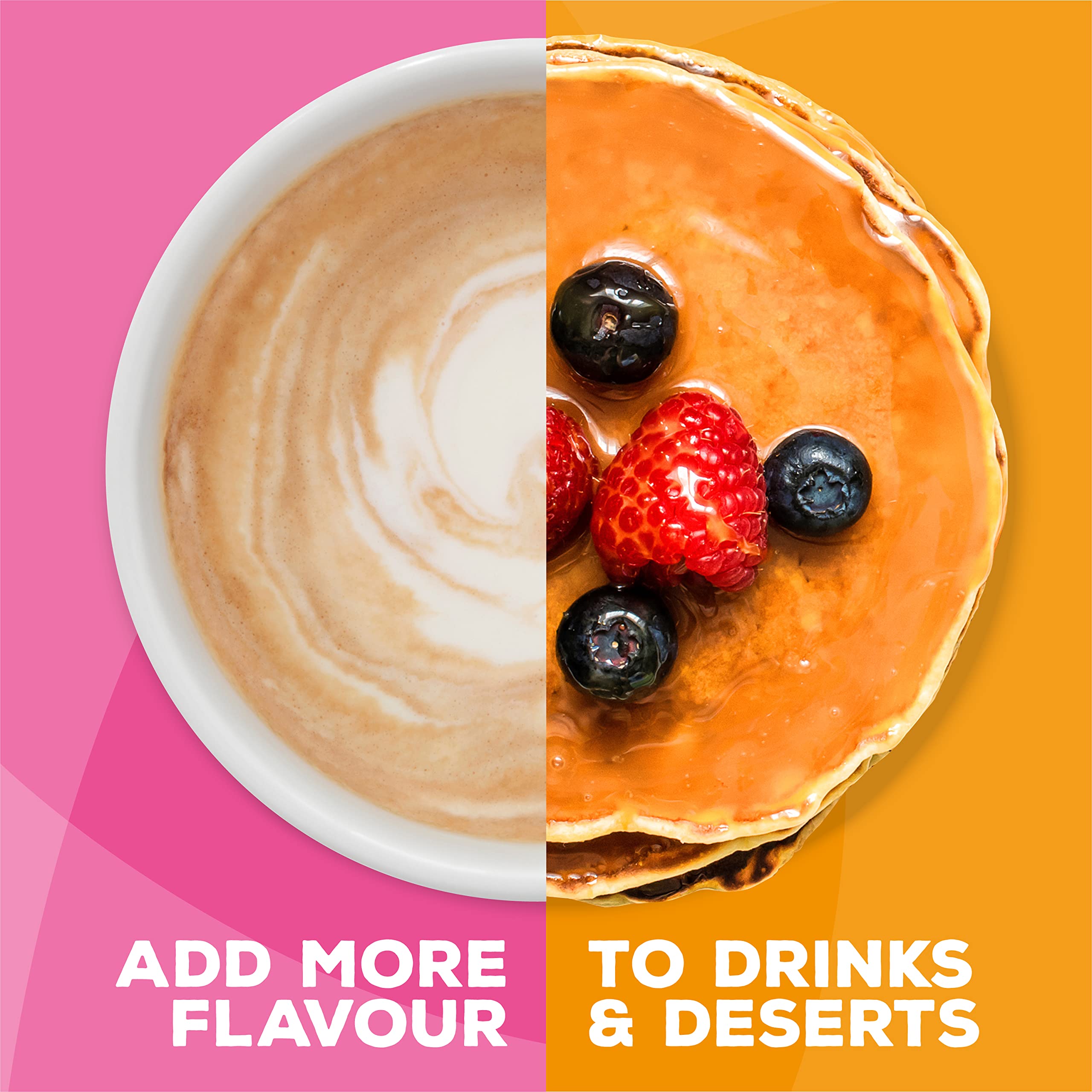 Simply Sugar Free Salted Caramel Syrup - Low Calorie, Vegan & Nut Free Flavoured Syrup for Coffee, Cocktails & Baking (1 Litre) 6