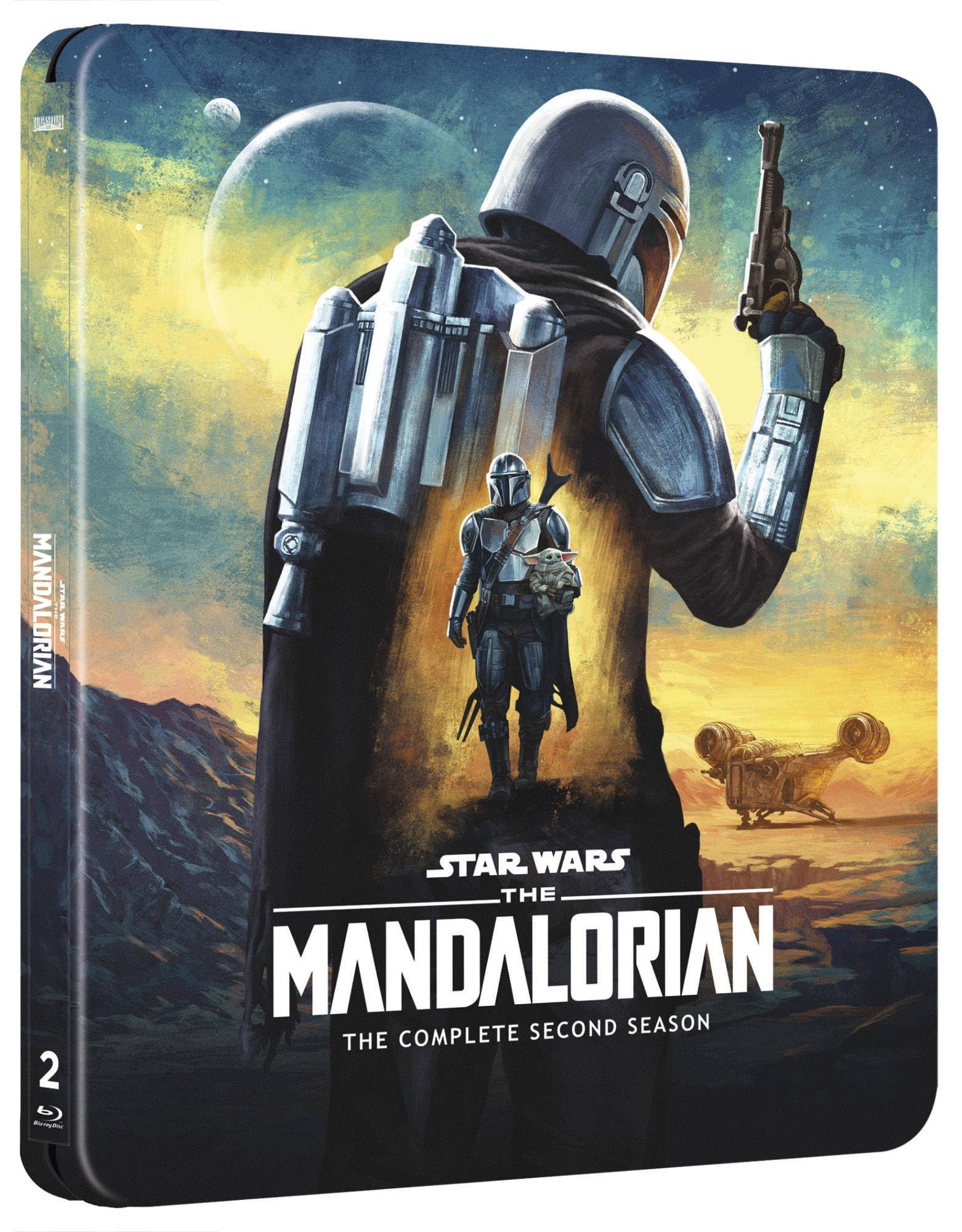 Mandalorian S2 Steelbook UHD & Blu ray [Region B] 2