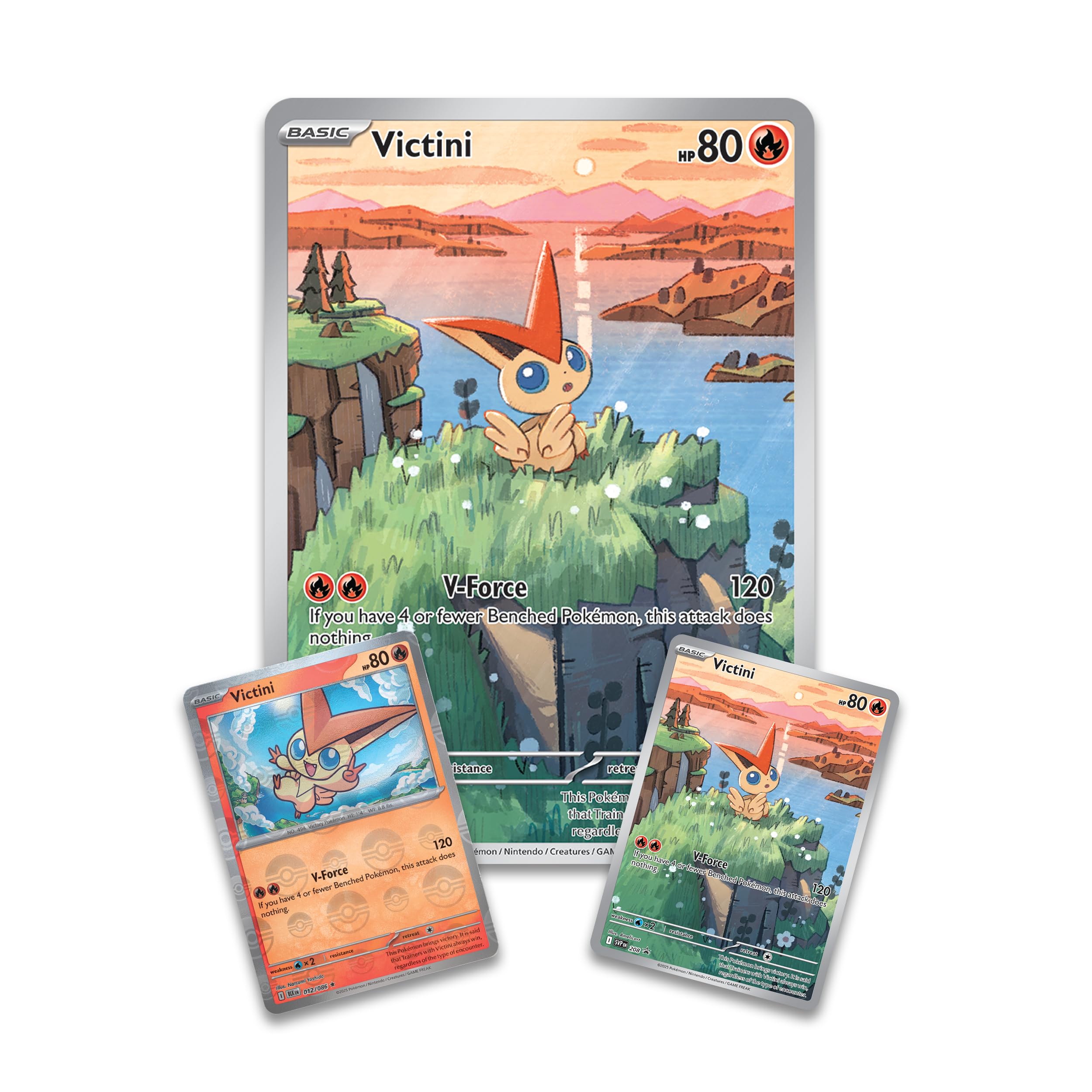 Pokémon TCG Unova Victini Illustration Collection 3
