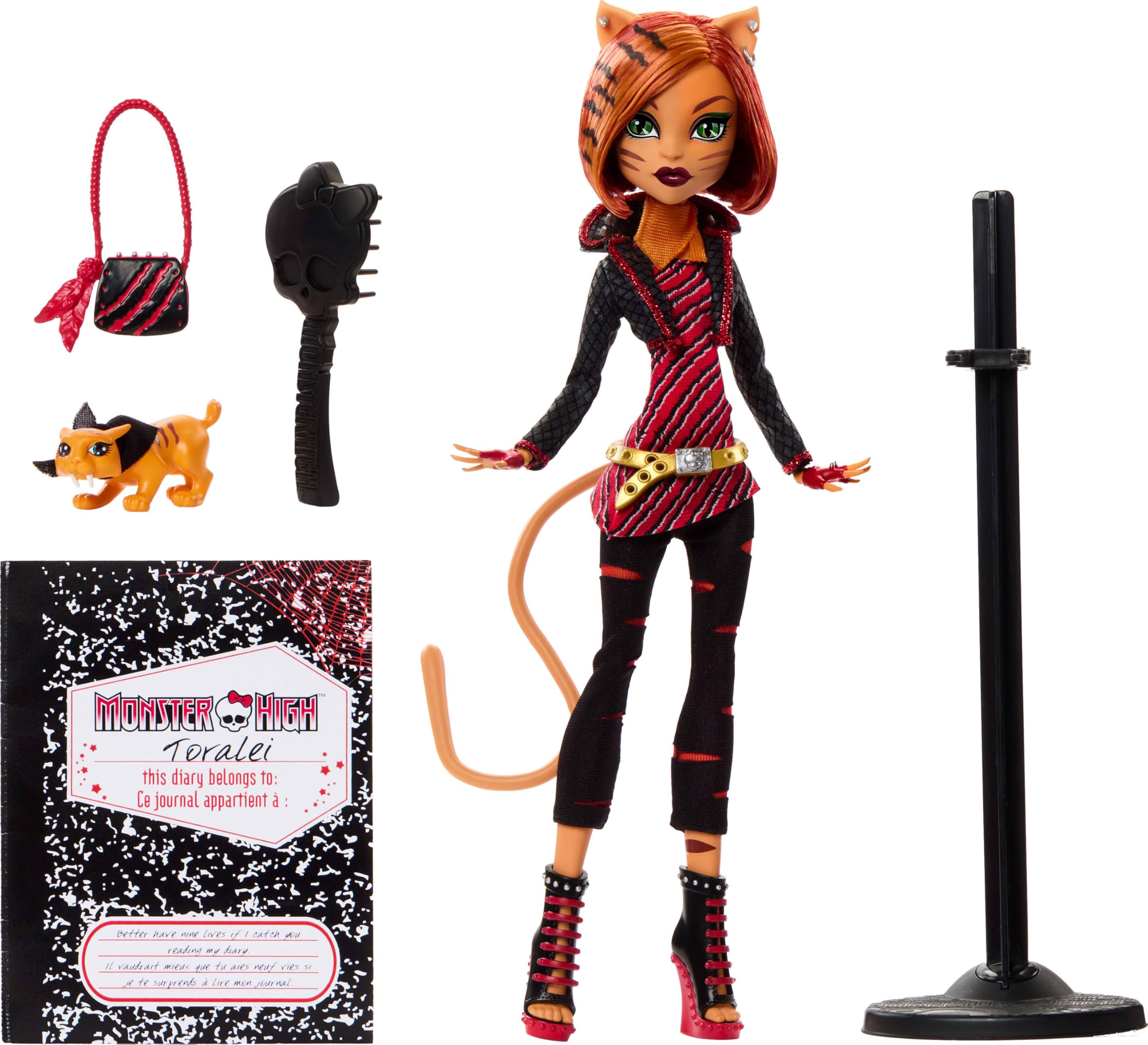Monster High Boo-riginal Creeproduction Doll - Toralei Collectible Figure 6