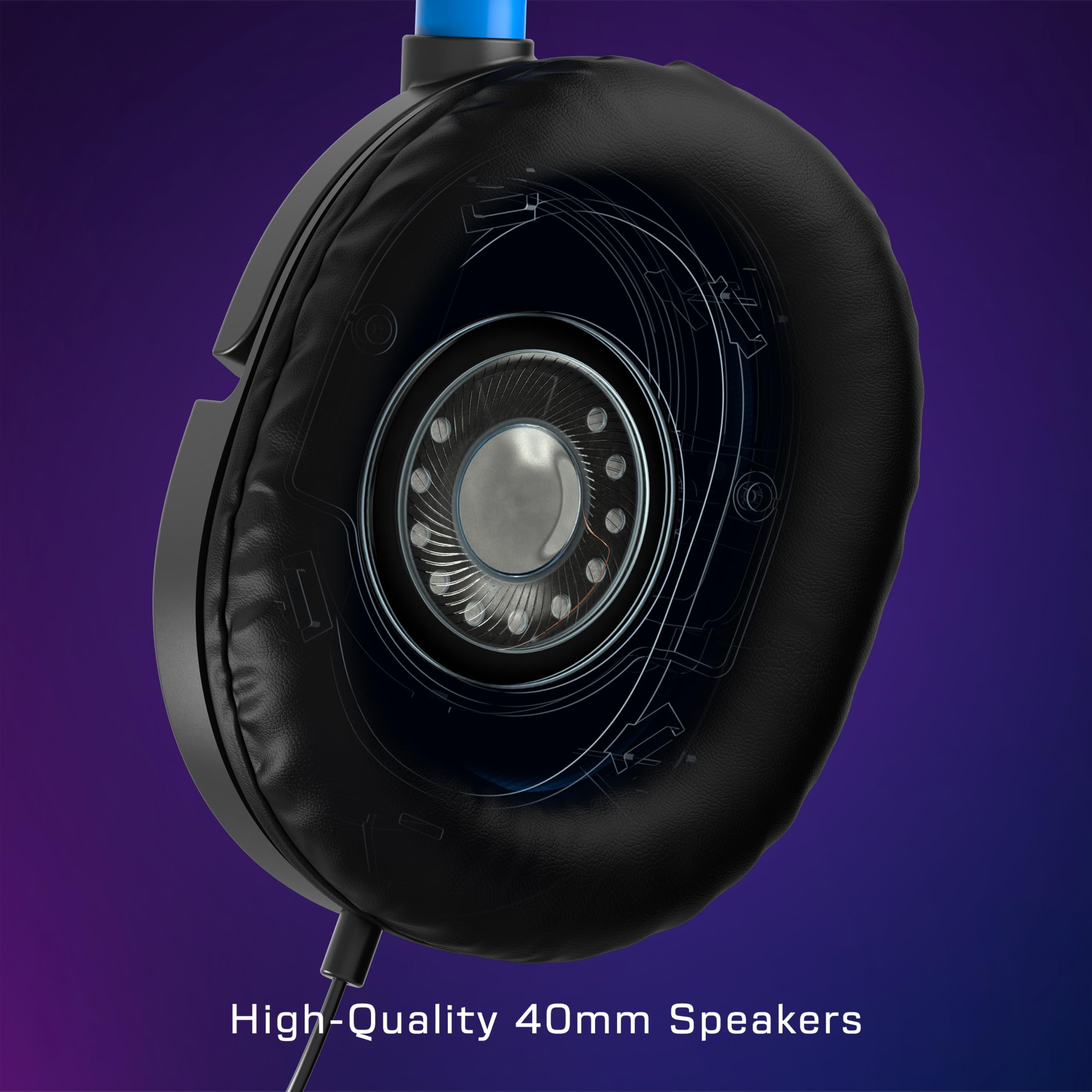 Turtle Beach Recon 50P Gaming Headset for PS5, PS4, Xbox, Switch & PC 16