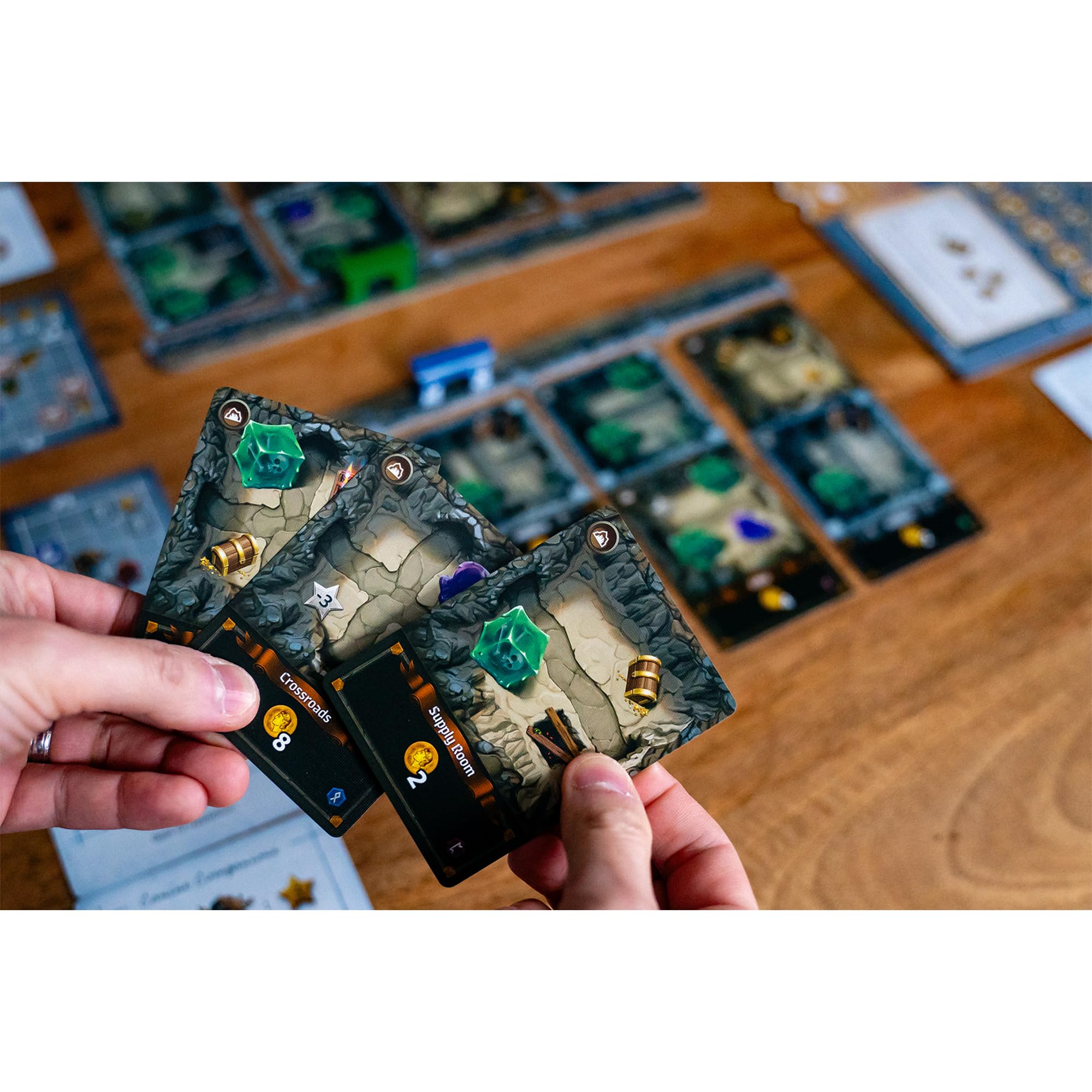 Thunderworks Games Stonespine Architects Card-Drafting Board Game 6