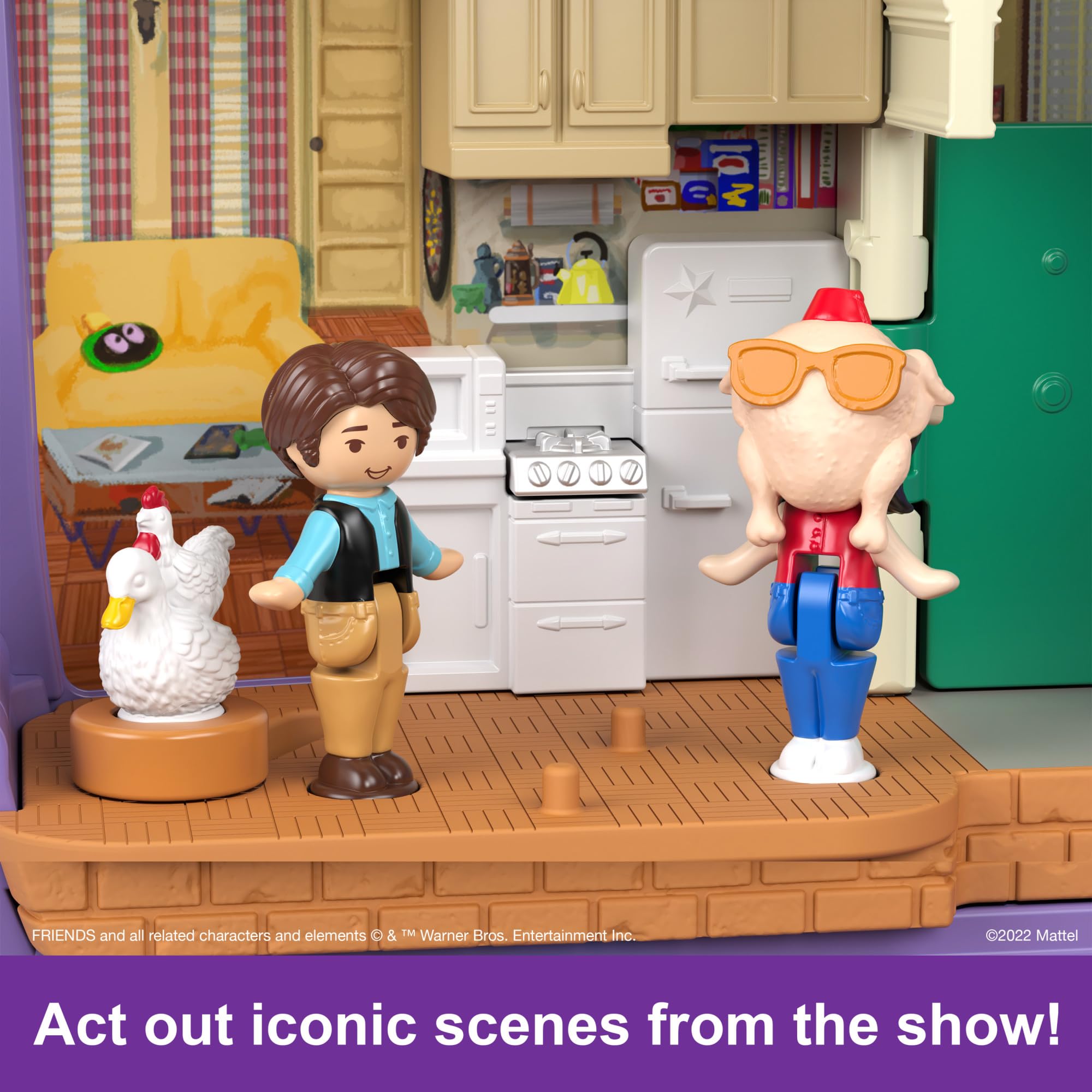 Polly Pocket Friends Compact Playset with 6 Dolls & 9 Accessories - HKV74 7