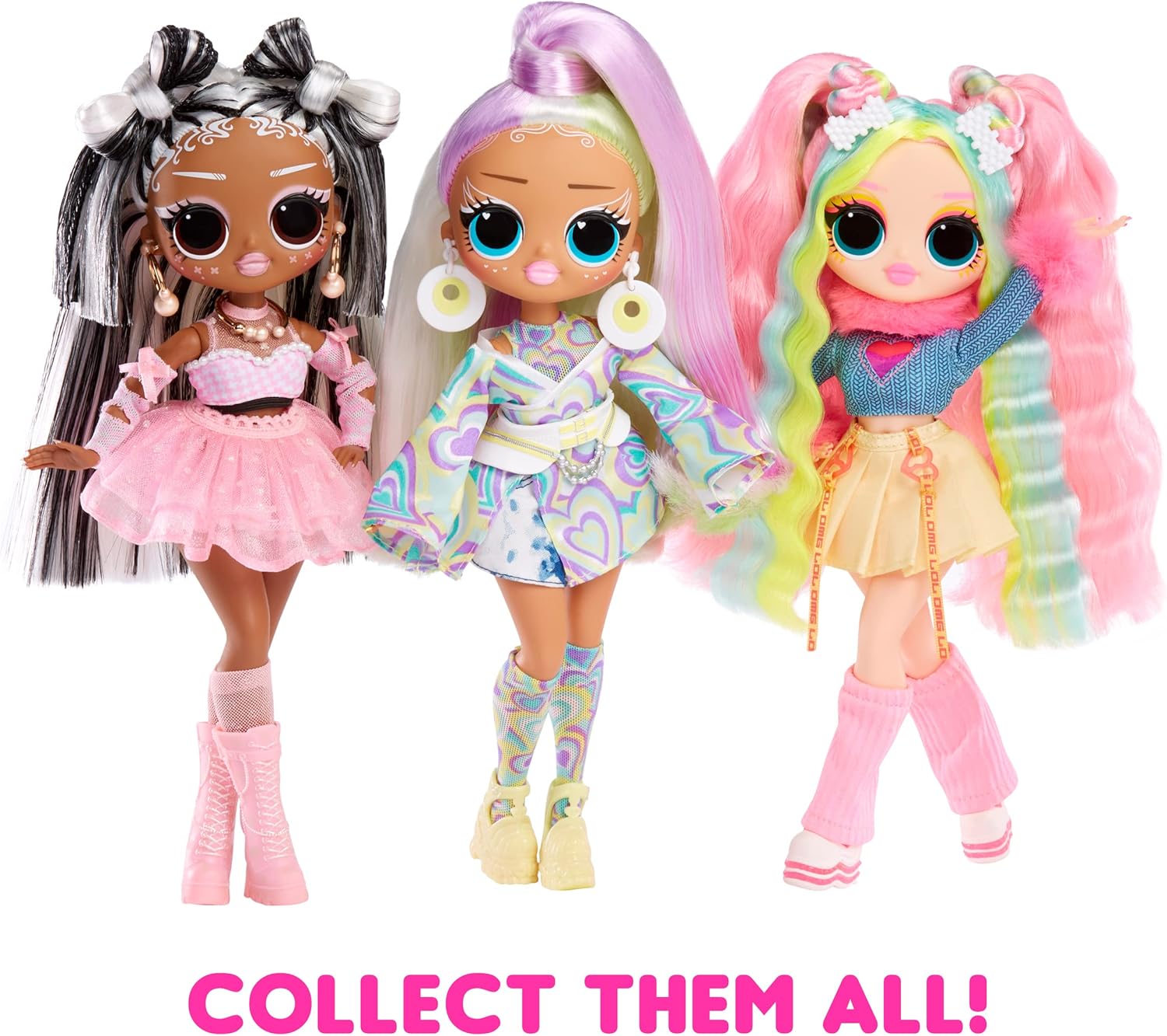 LOL Surprise OMG Sunshine Makeover Fashion Doll - Bubblegum DJ - Color Change Playset 7