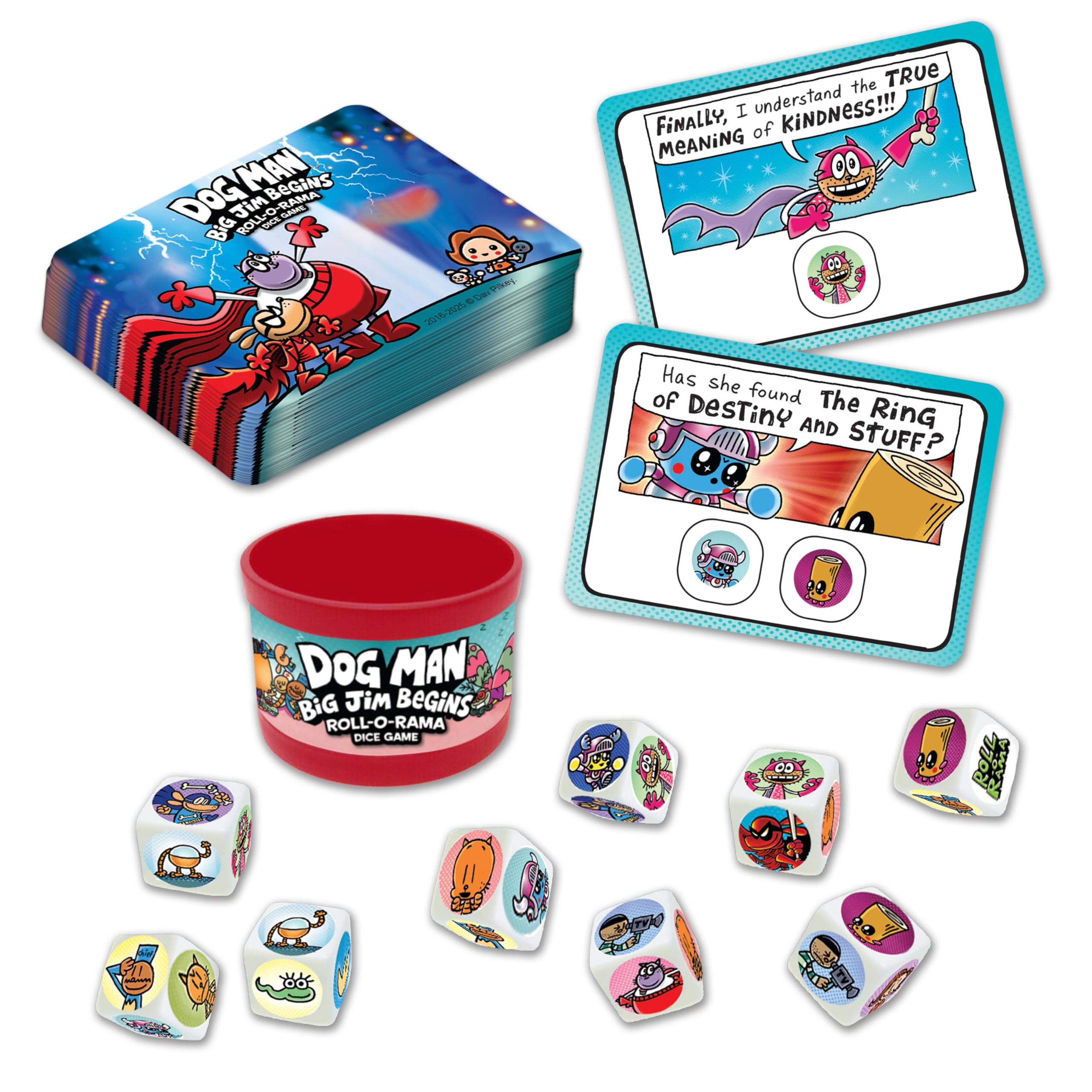 University Games Dog Man: Big Jim Begins Dice Game