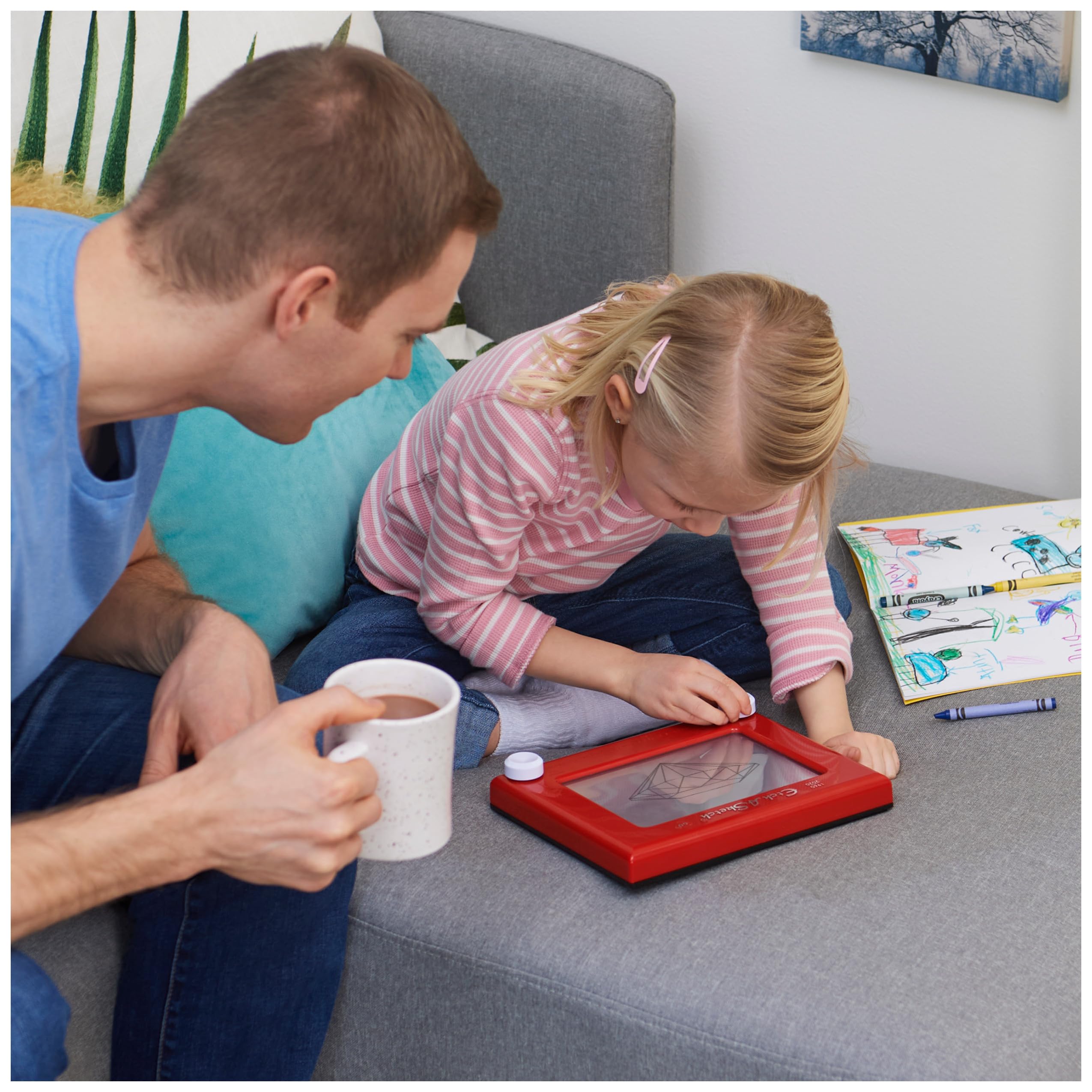 Etch A Sketch - Original Magic Screen Magnetic Drawing Board 7