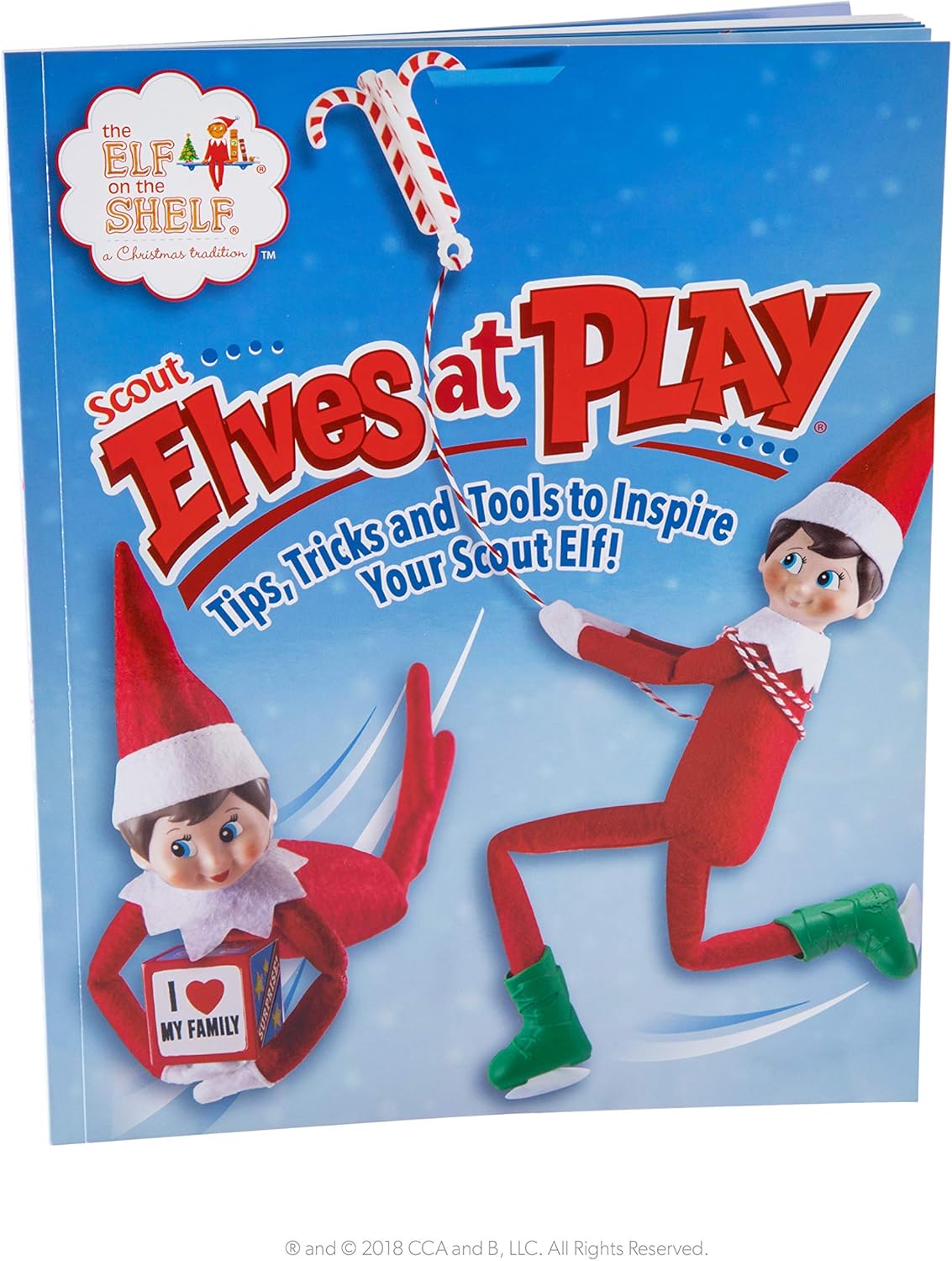 The Elf on the Shelf Scout Elves at Play Kit - 20-Piece Set with 60-Page Elf Ideas Book & Accessories 8