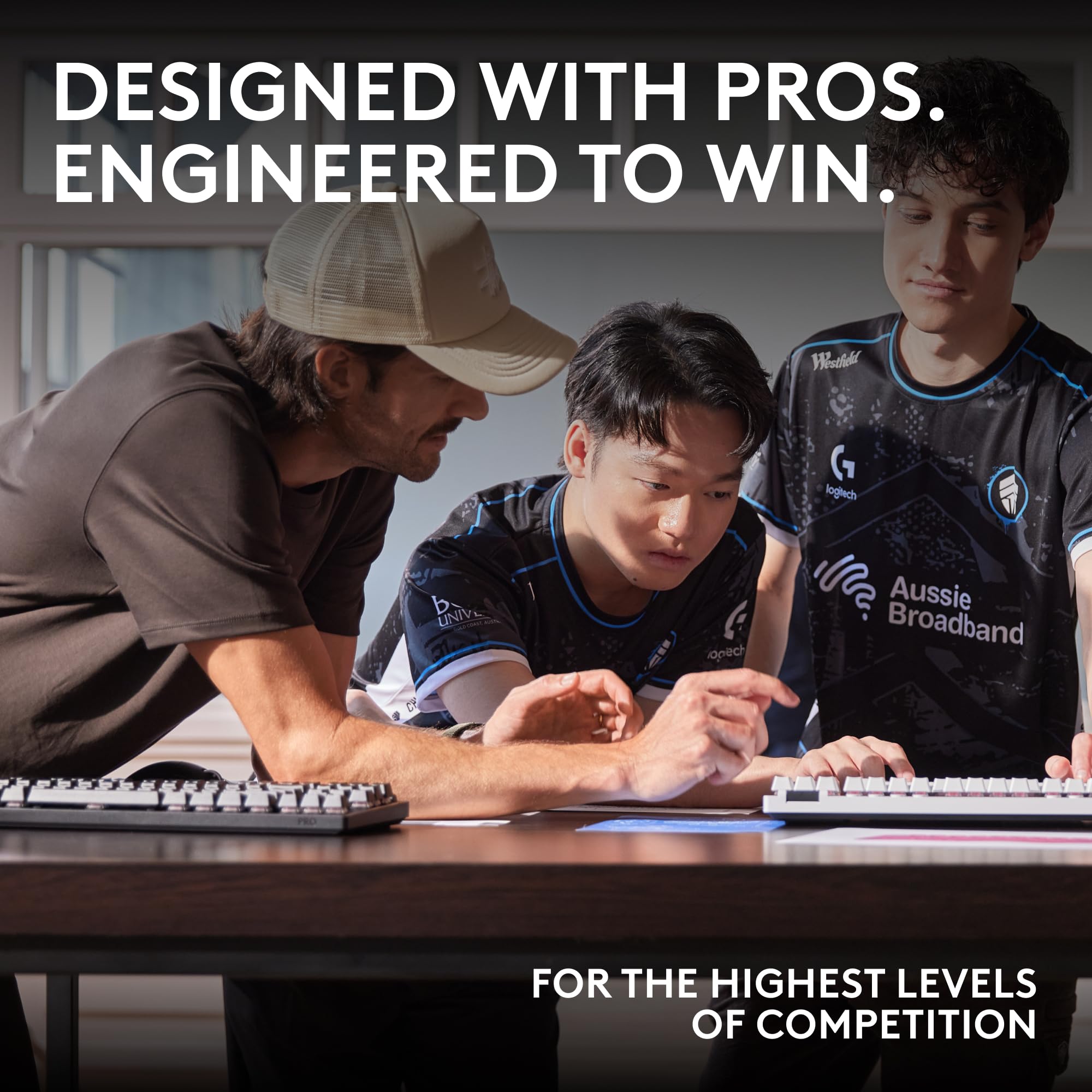 Logitech G PRO X 60 LIGHTSPEED Wireless Gaming Keyboard - Ultra Compact TKL with Optical Switches 8