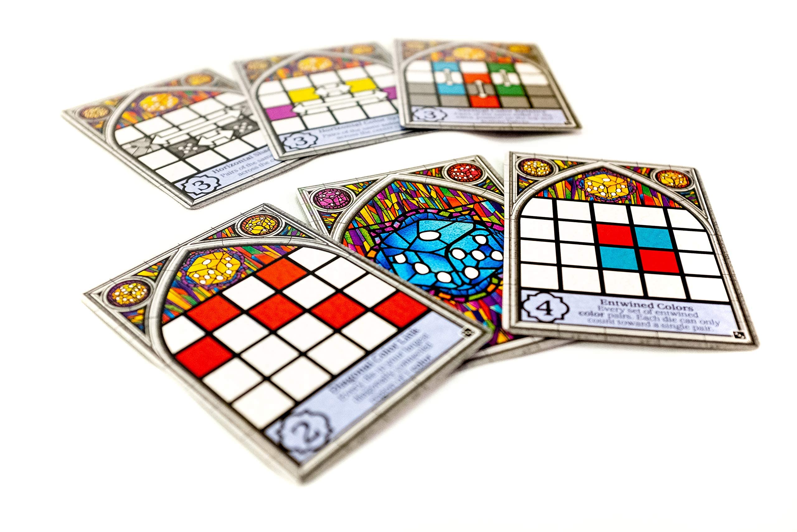 Floodgate Games Sagrada: The Facades - Passion Expansion for Sagrada 5