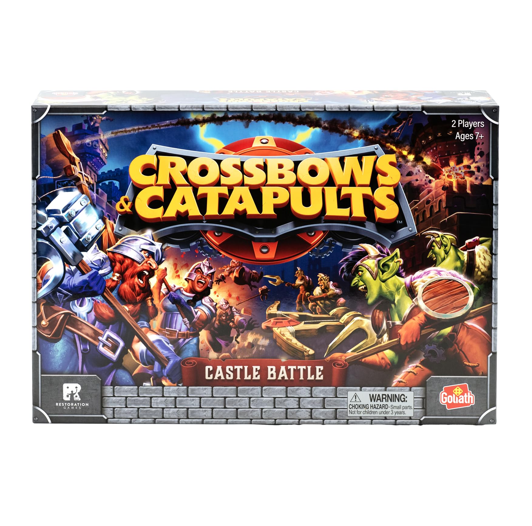 Goliath Crossbows & Catapults - Castle Battle Board Game