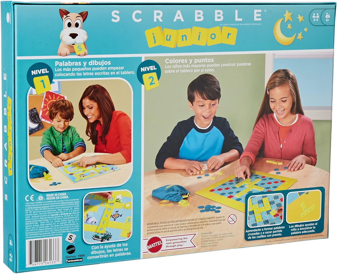 Mattel Scrabble Junior Board Game (Y9669)