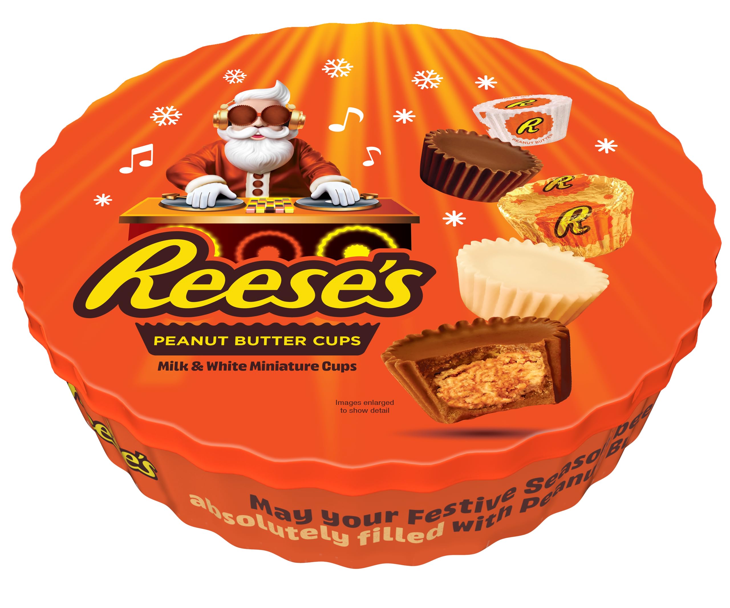 Reese's - Peanut Butter Mini Cups Gift Box in Metal Tin, 309g