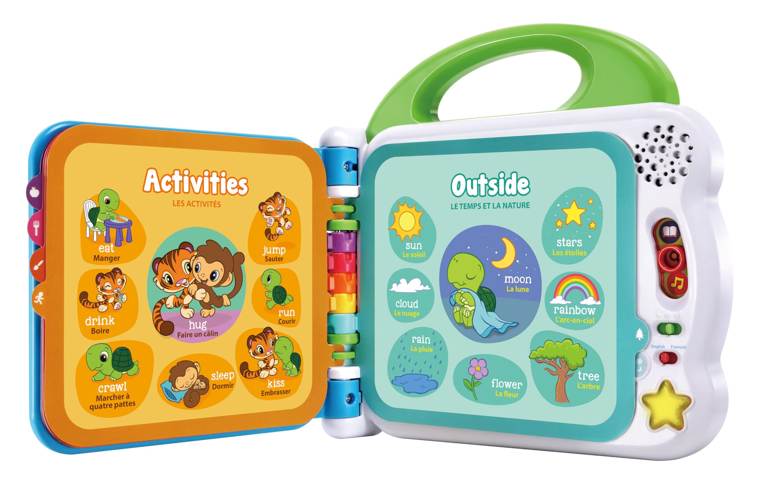 LeapFrog Learning Friends 100 Words Book - Interactive Bilingual Educational Toy for Toddlers 12M+