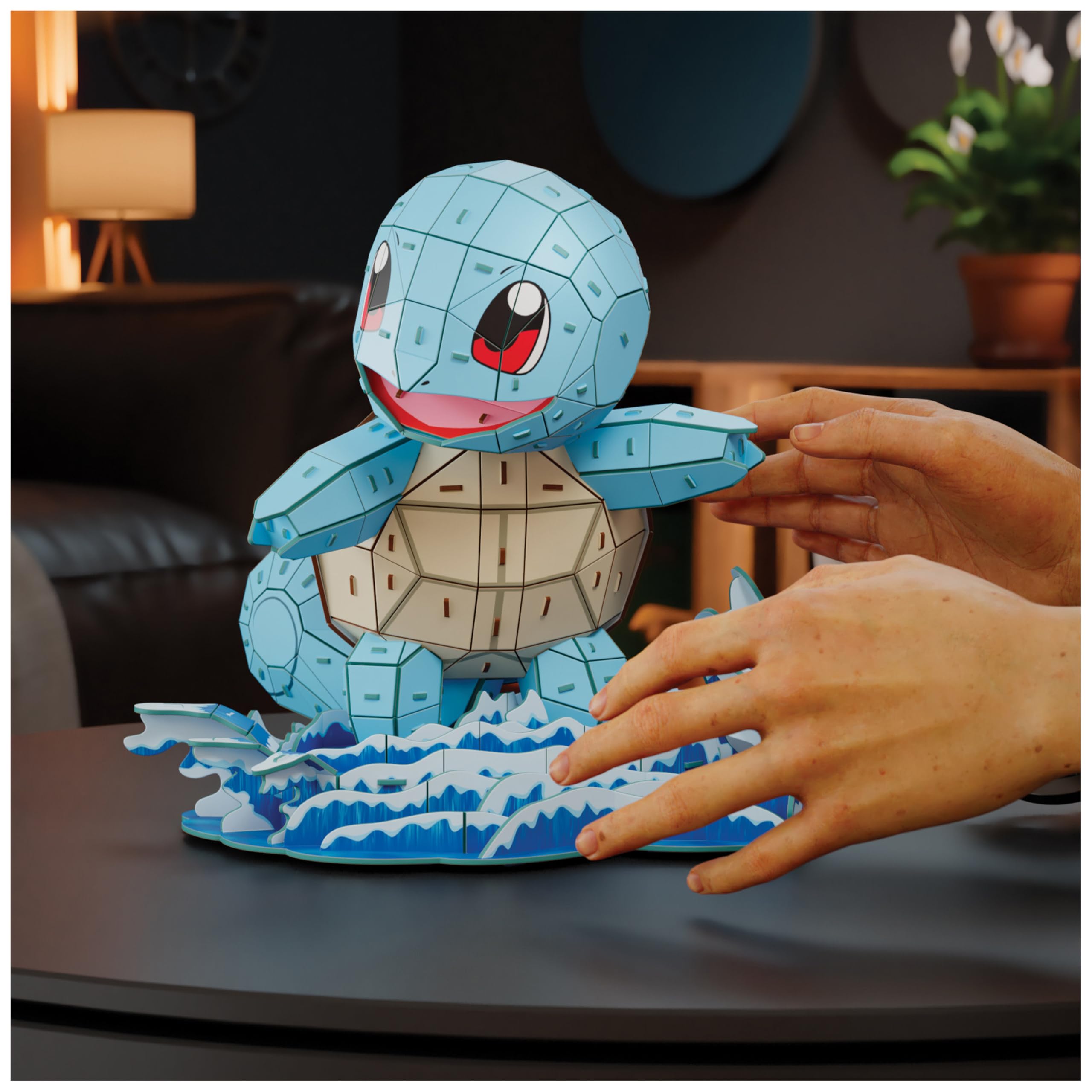4D Build Pokémon Squirtle 3D Model Kit - 180-Piece Building Puzzle for Ages 12+ 7