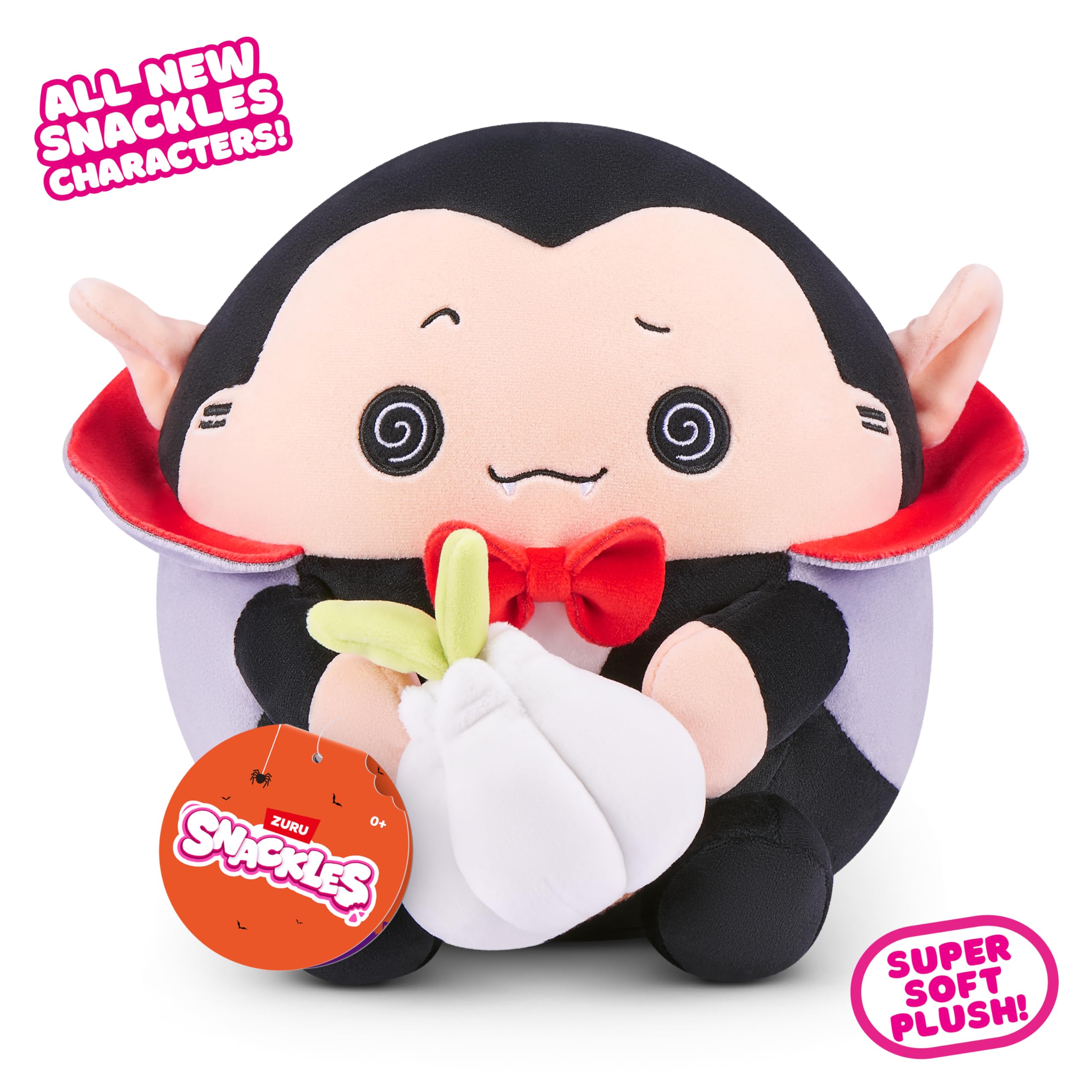 Snackles 8-inch Halloween Series 1 Plush - Draco the Soft Stuffed Doll by ZURU 11