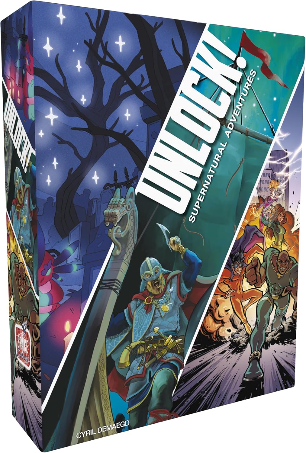 Space Cowboys Unlock! 12 Supernatural Adventures Cooperative Card Game