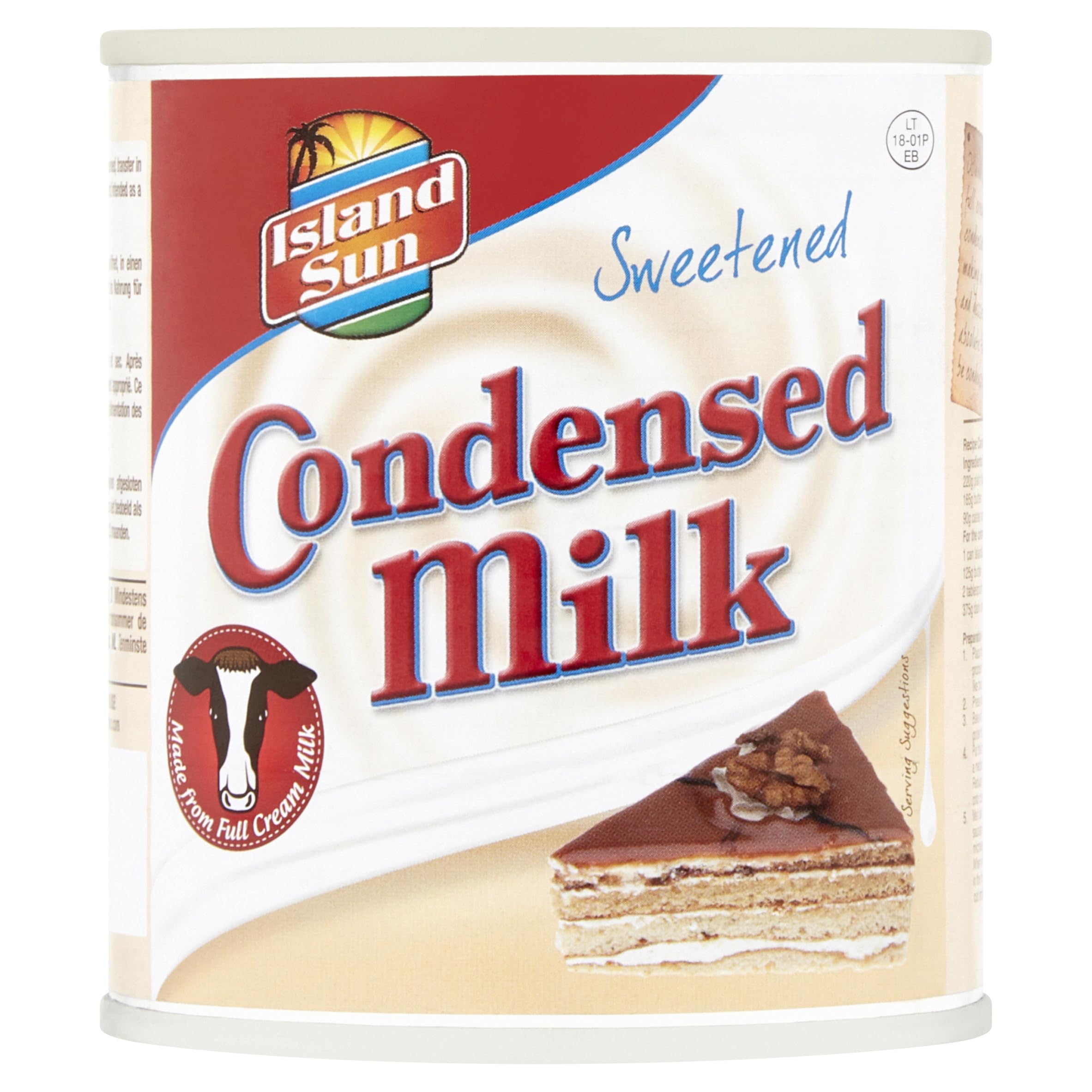 Island Sun Condensed Milk 397g - Rich Sweet Flavour for Desserts & Coffee