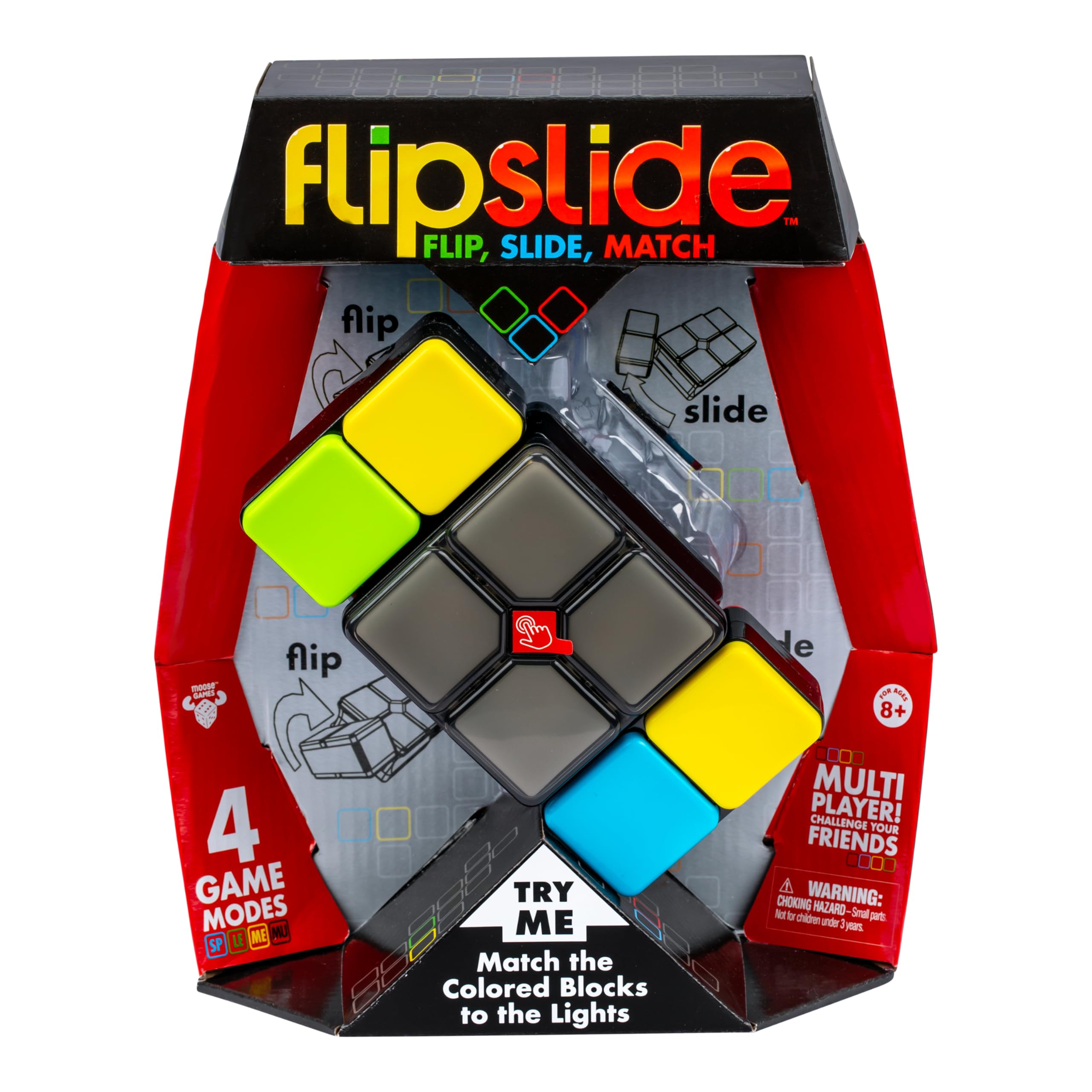 FlipSlide 674 - Light-Up Fidget Puzzle Game for Kids 8+ 11