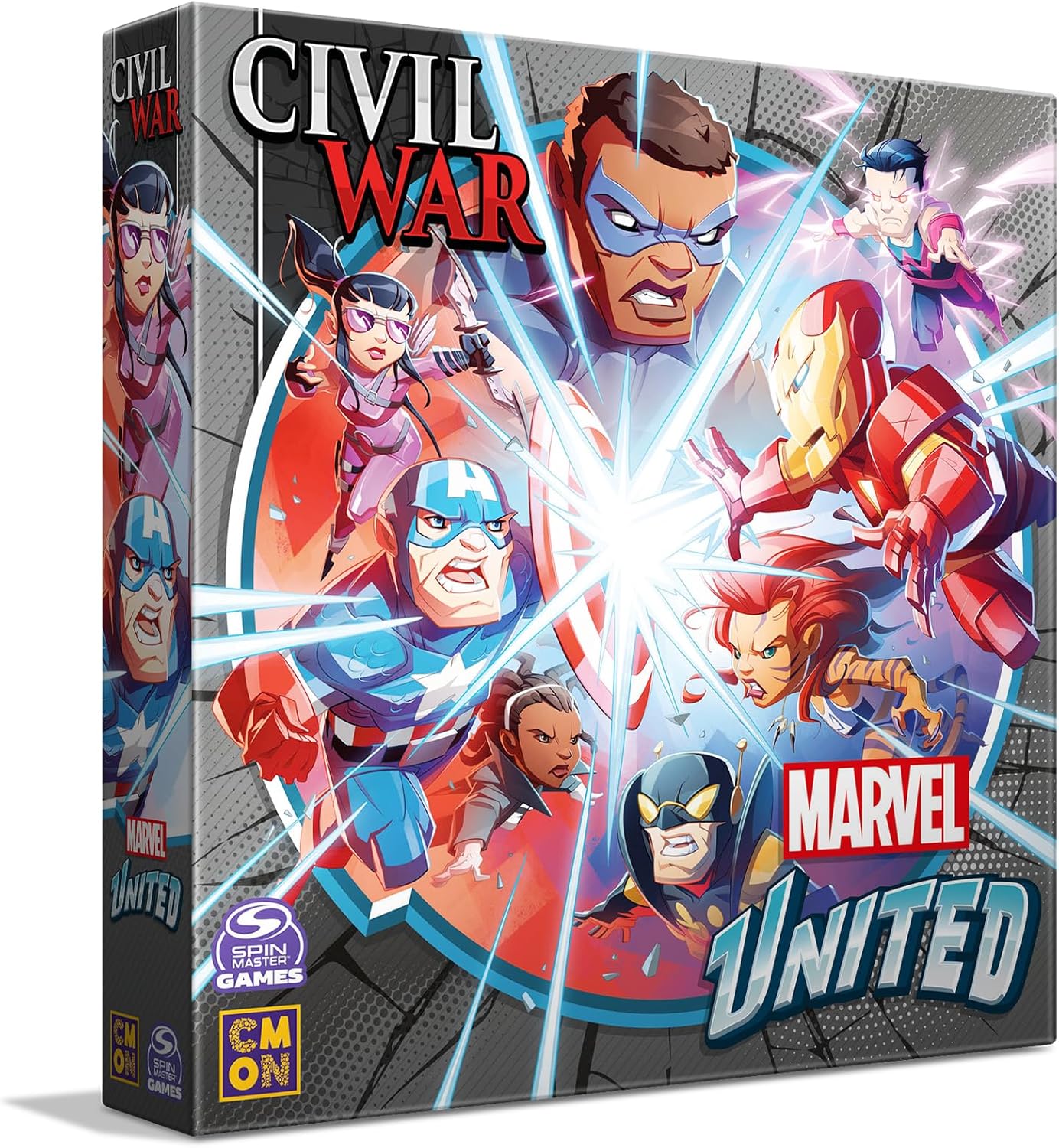CMON Marvel United: Civil War Expansion - Board Game Expansion