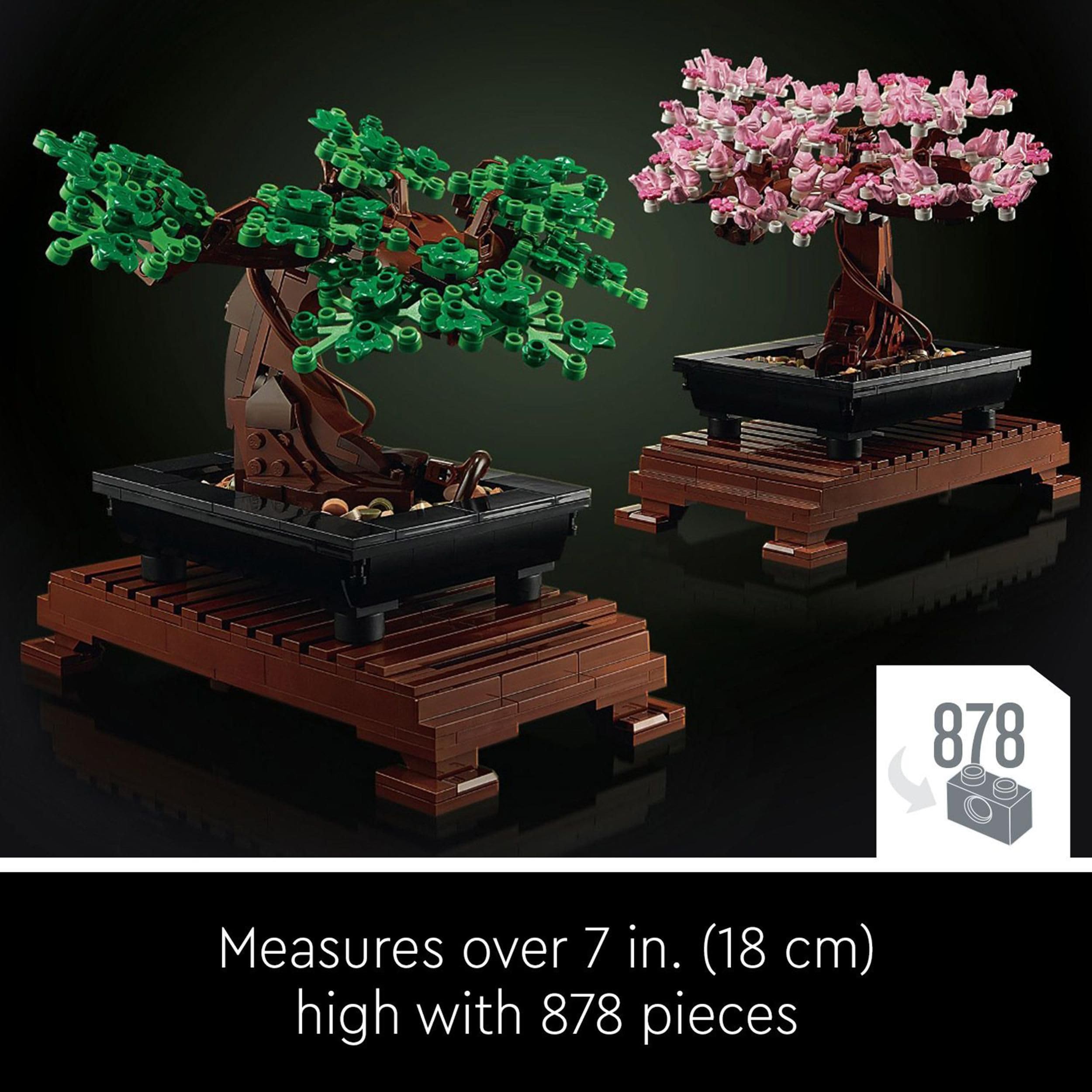 LEGO Icons 10281 Bonsai Tree Building Set for Adults | 878 Pieces | Botanical Collection 5