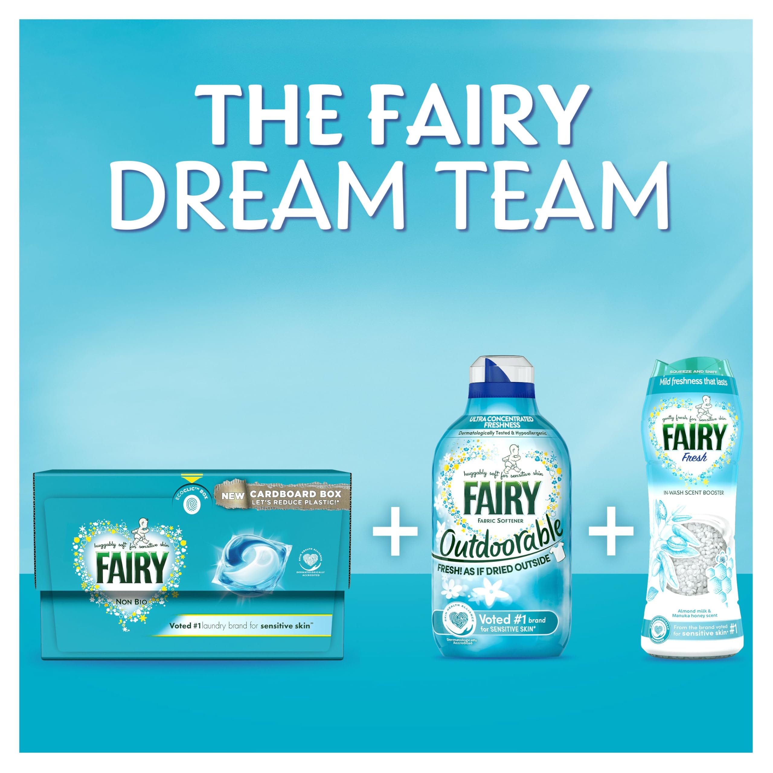 Fairy - Fresh Fabric Conditioner Almond Milk & Manuka Honey (735g) 6