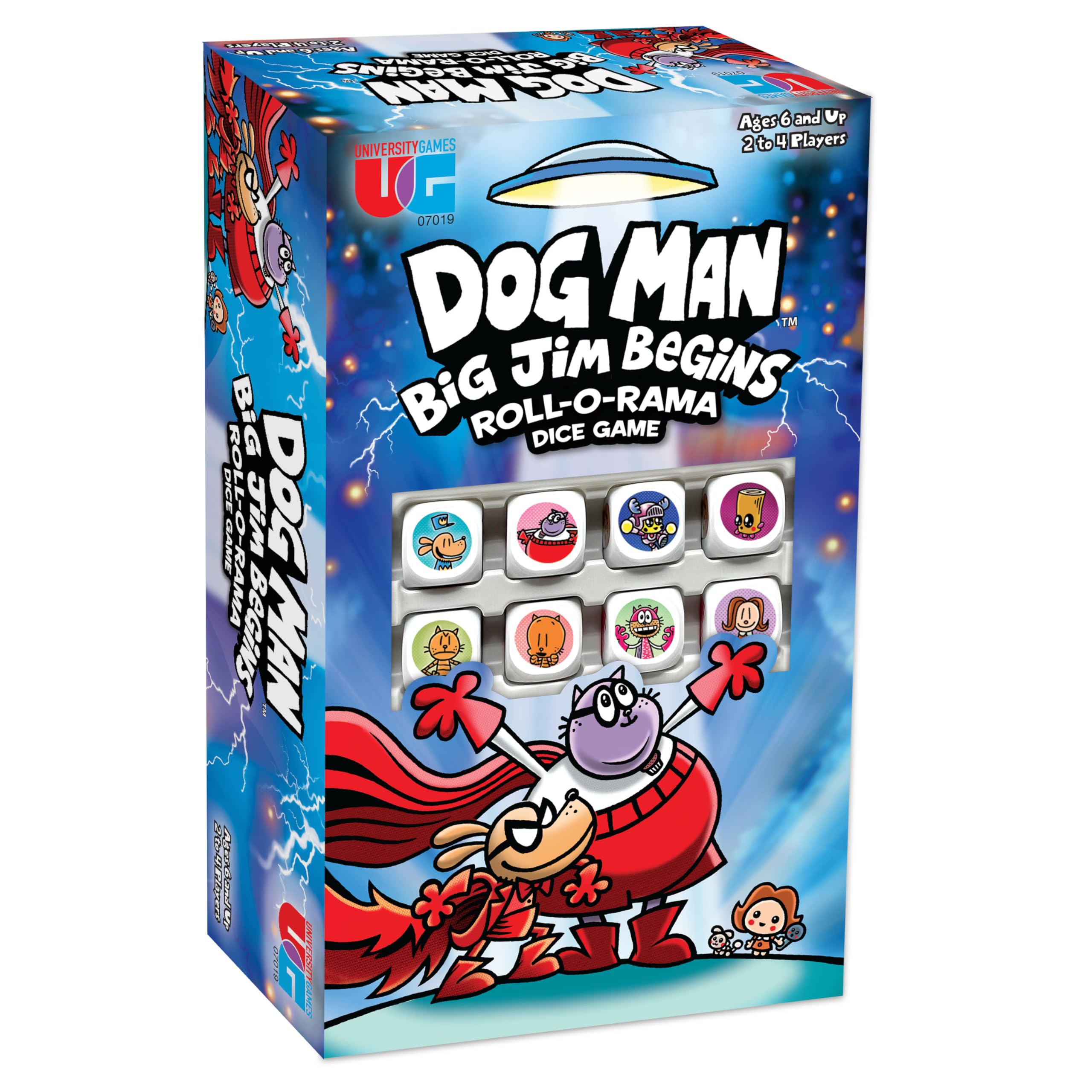University Games Dog Man: Big Jim Begins Dice Game