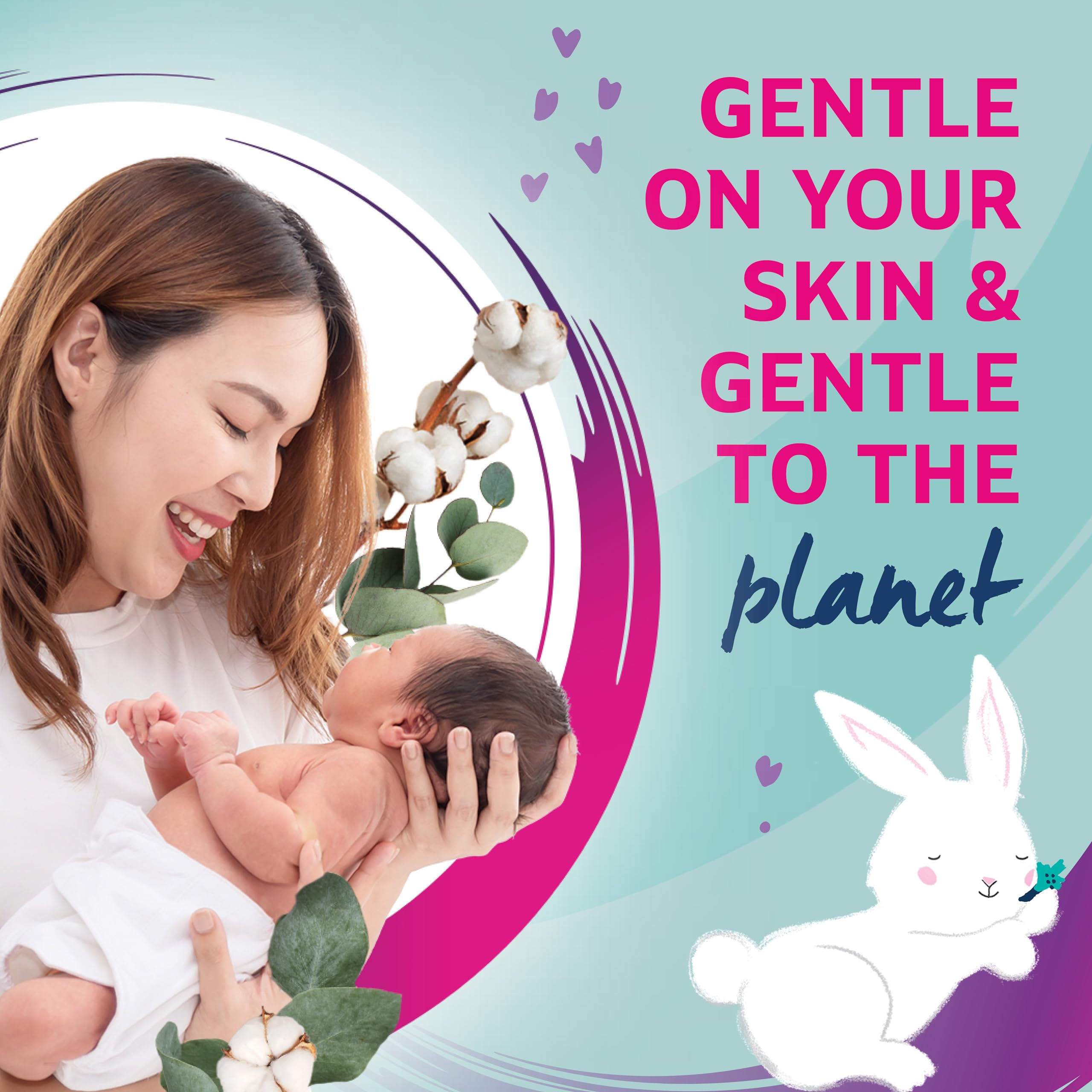 Lil-Lets Baby Cotton Wool Balls (100 Count) - 100% Pure Organic Cotton, GOTS Certified 5