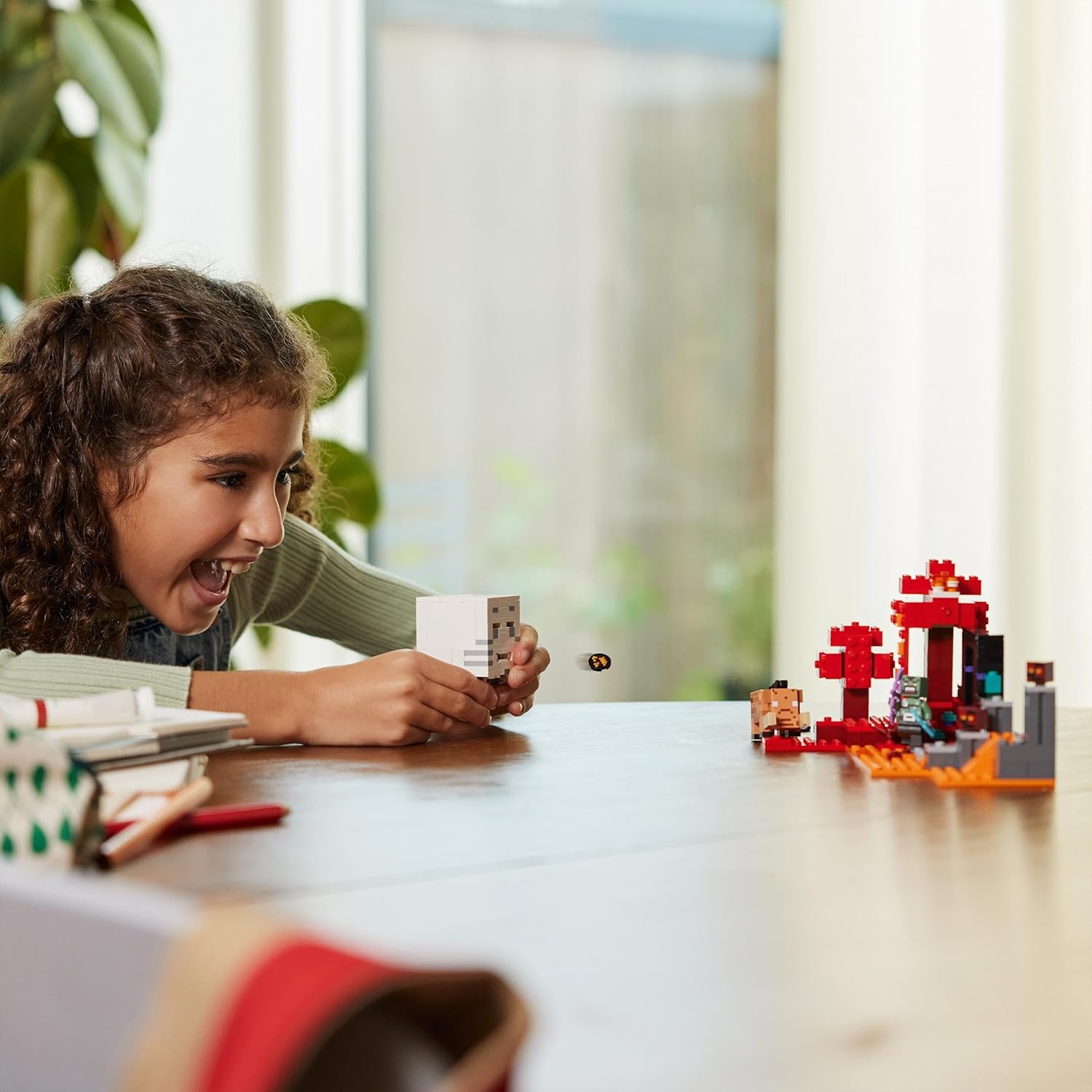 LEGO Minecraft The Nether Portal Ambush 21255 Building Set for Kids 8+ 7