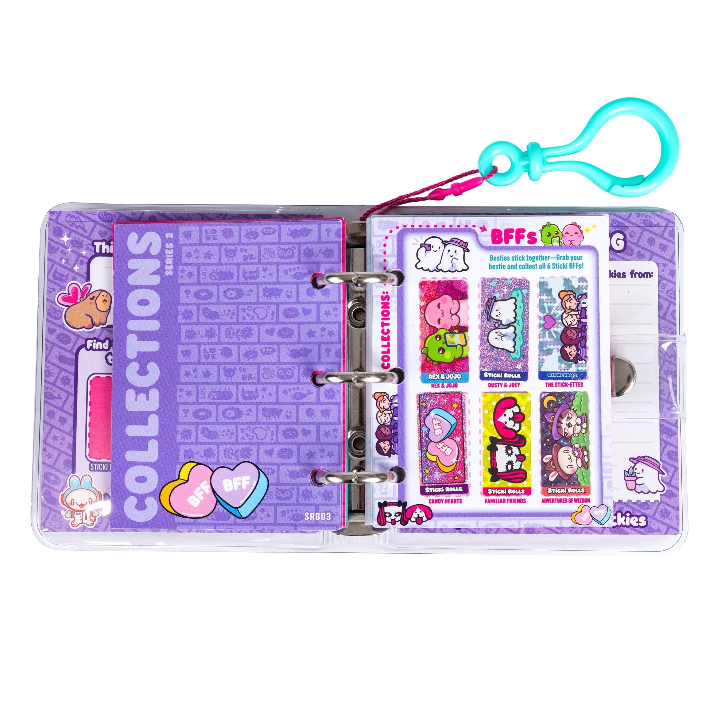 Sky Castle Sticki Rolls Series 2 - Wearable & Shareable Holographic Sticker Book 11