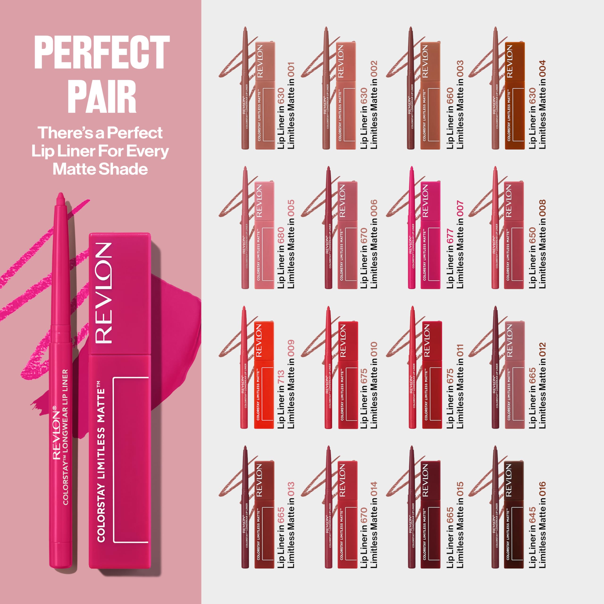 Revlon ColorStay Limitless Matte Lipstick - 24HR Wear, 100% Vegan Formula | Liquid Lipstick 10