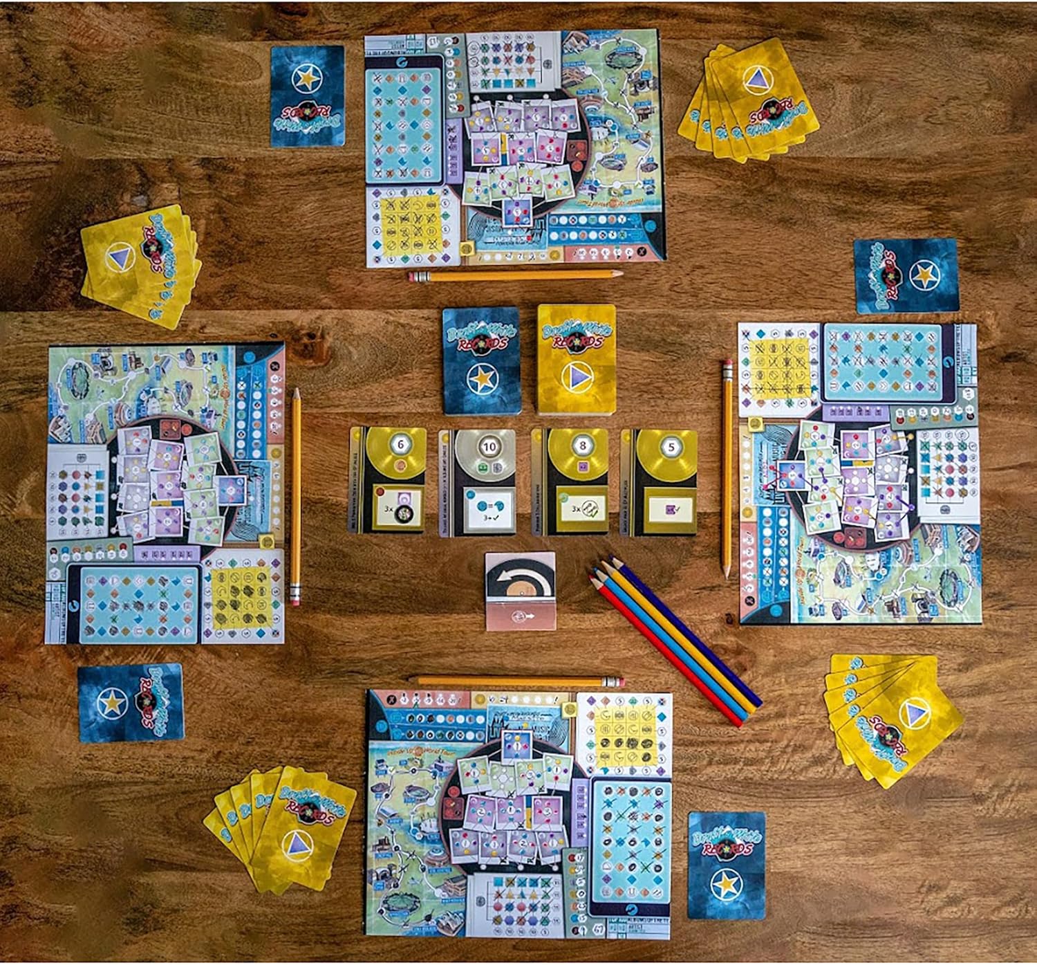 Inside Up Games Draft & Write Records - Music Board Game, Card Drafting, Strategy Game 7