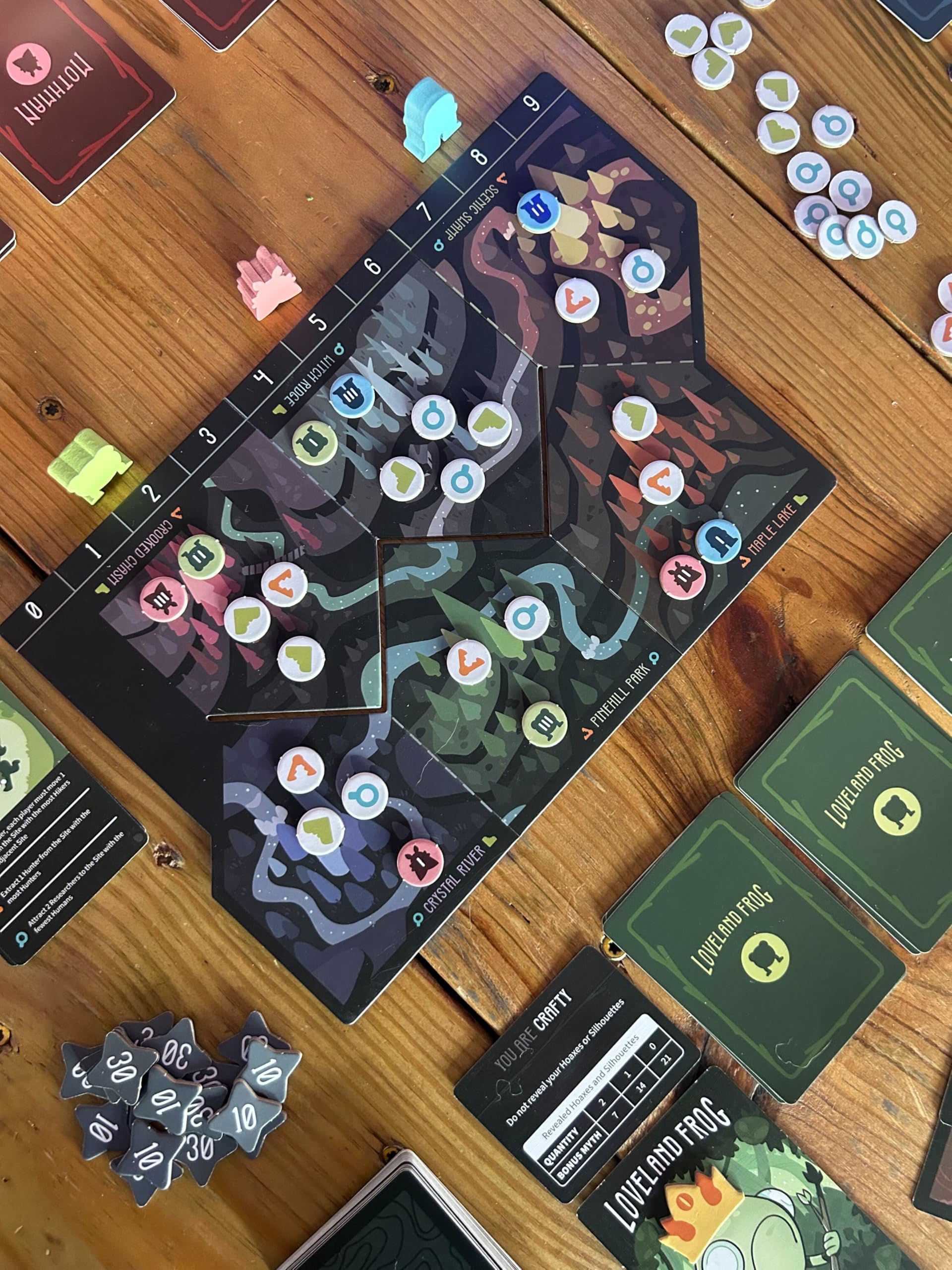 Unstable Games Twisted Cryptids Board Game 6