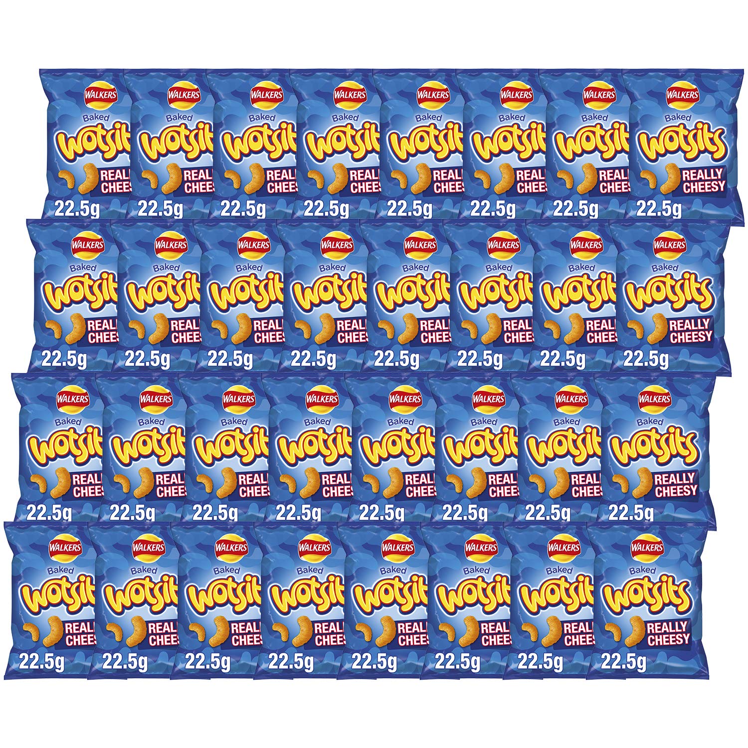 Walkers Wotsits Really Cheesy Snacks, 22.5g (Case of 32) 6