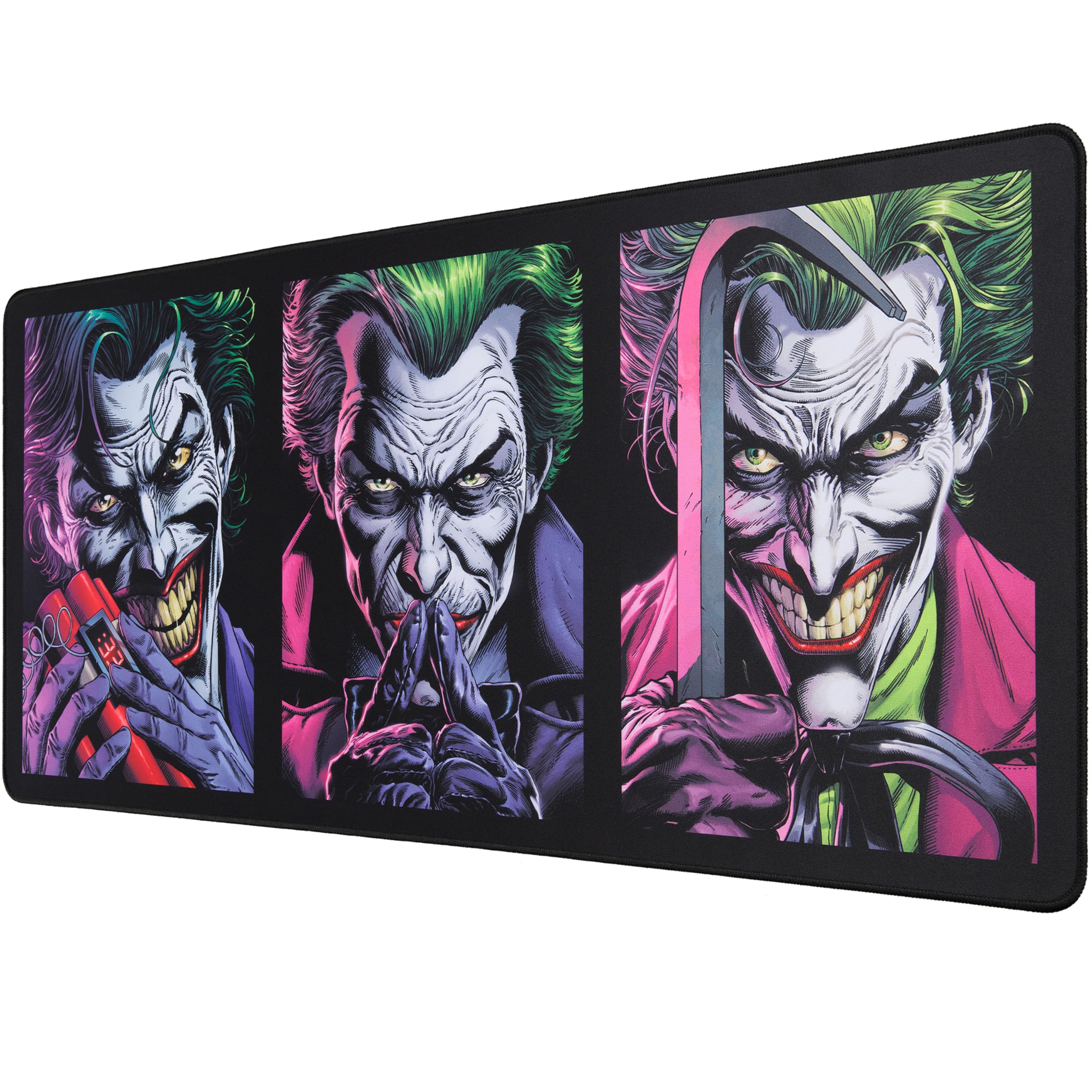 DC Comics Joker - Subsonic XXL Gaming Mouse Pad 90 cm x 40 cm - Officially Licensed