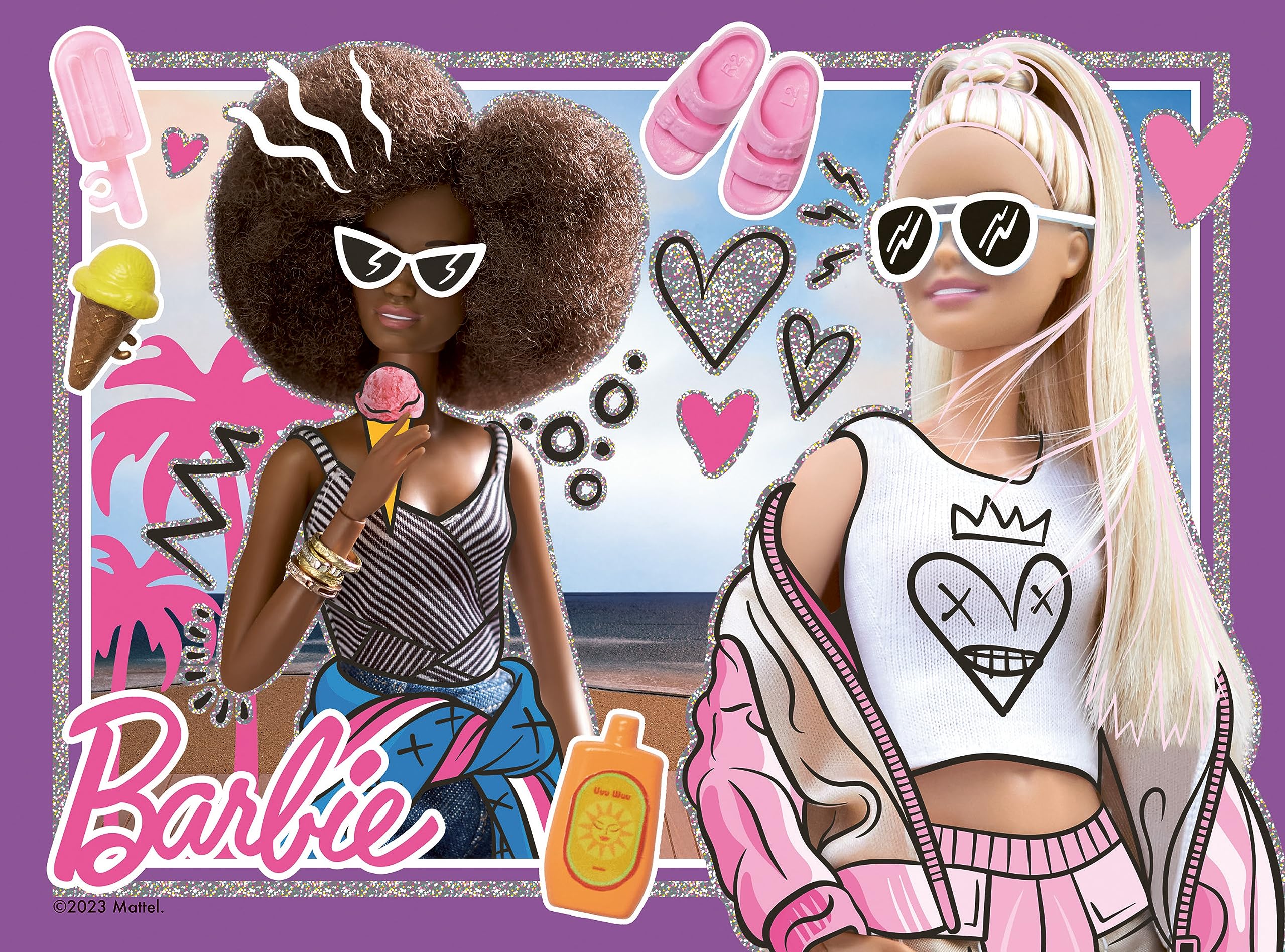 Ravensburger Barbie 4-in-a-Box Jigsaw Puzzle Set for Kids Ages 3 and Up 3